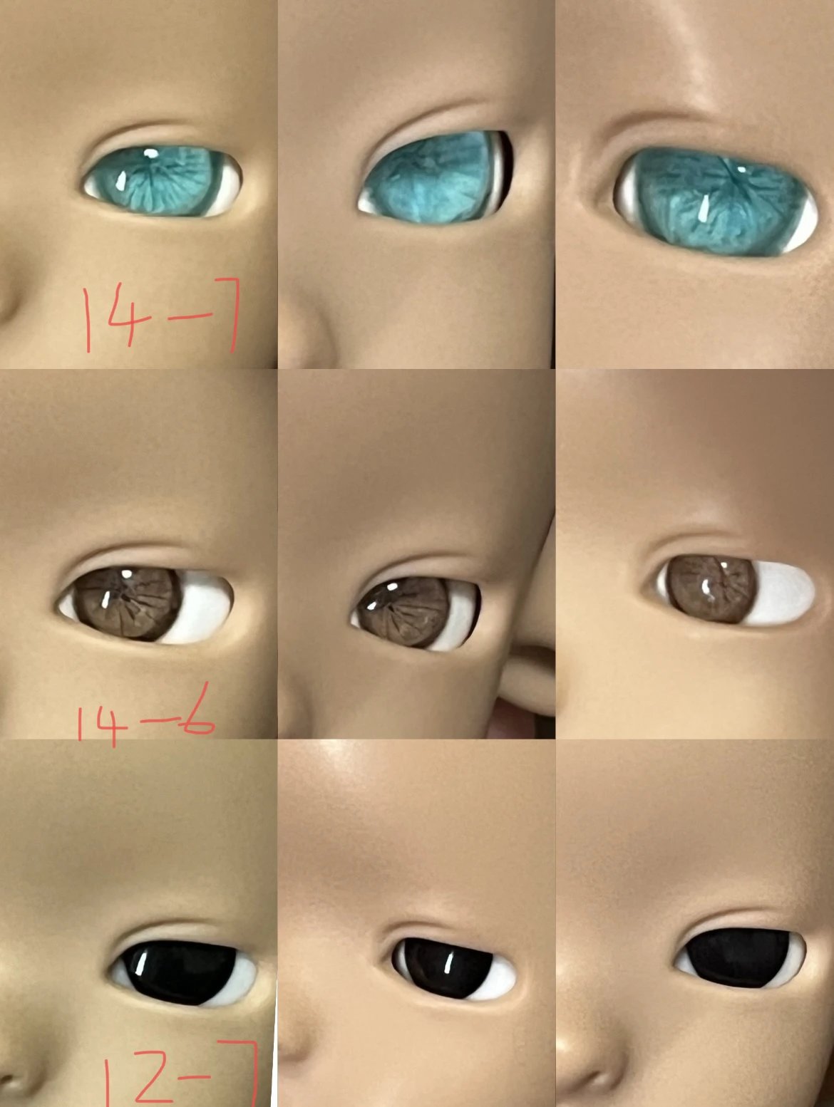 KissMoMo 1/6 bjd head wink Lamb