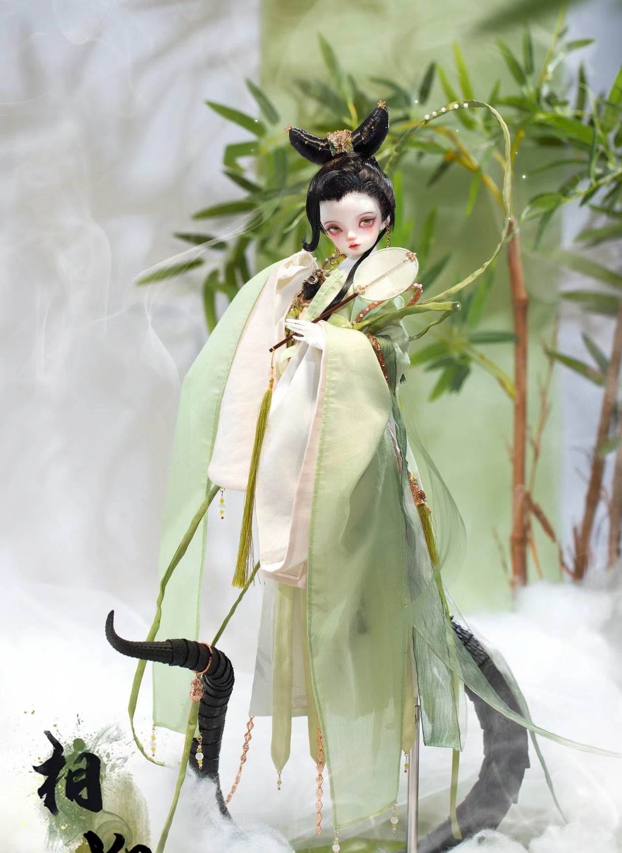 DollZone × Xiangliu 1/5 snake body bjd doll full set