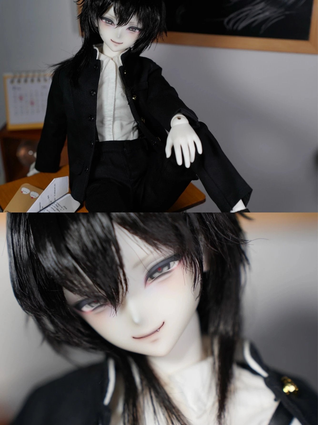 Burnt Duck 1/4 BJD Head Rat Cake 鼠饼02