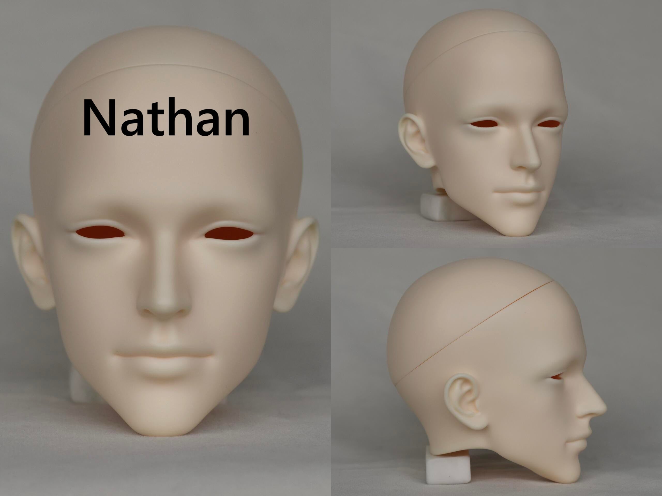XIIIdoll 75cm BJD head Nathan & Marcus