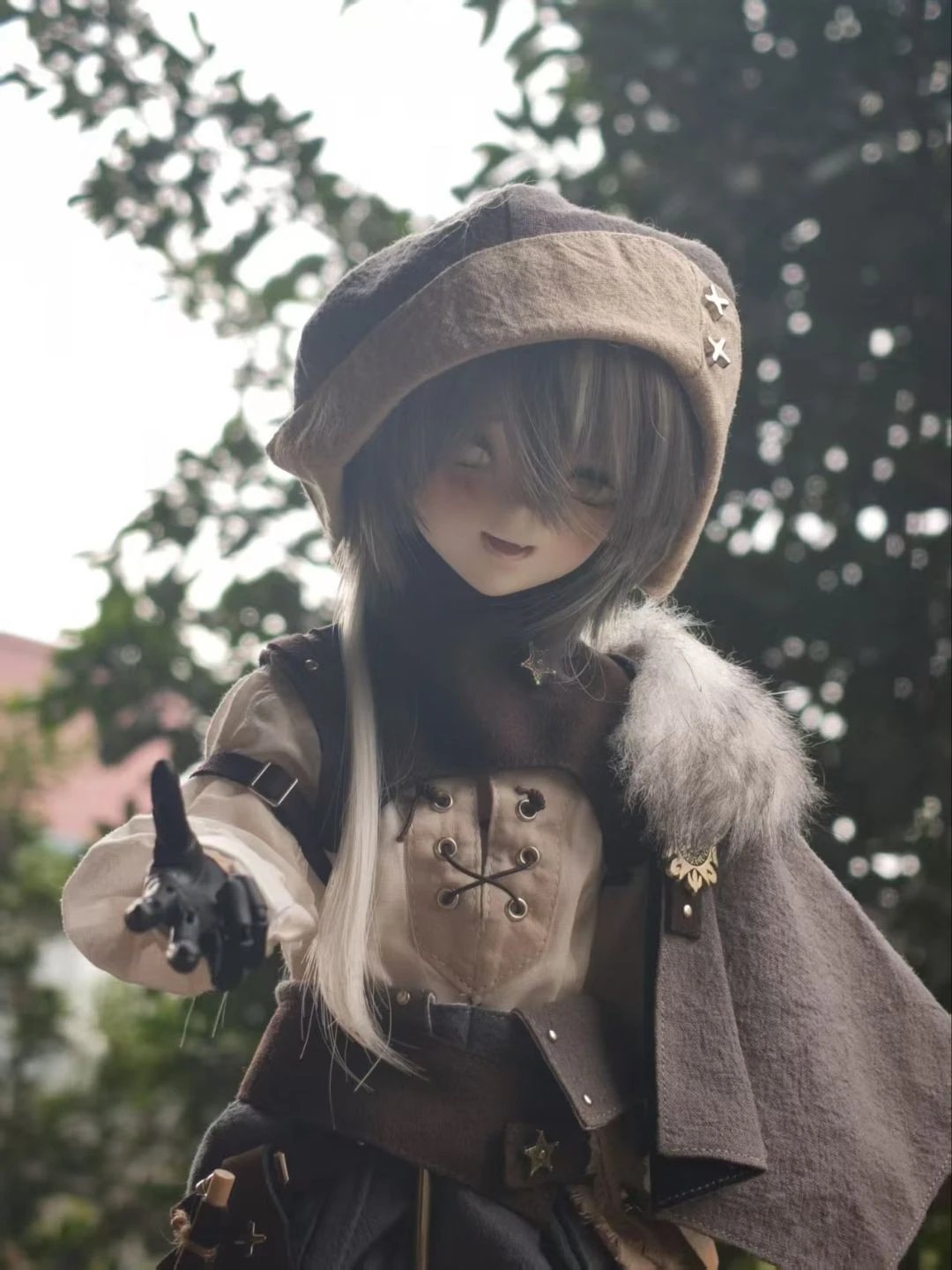 CiFangJian 1/4 BJD Head YIN代购
