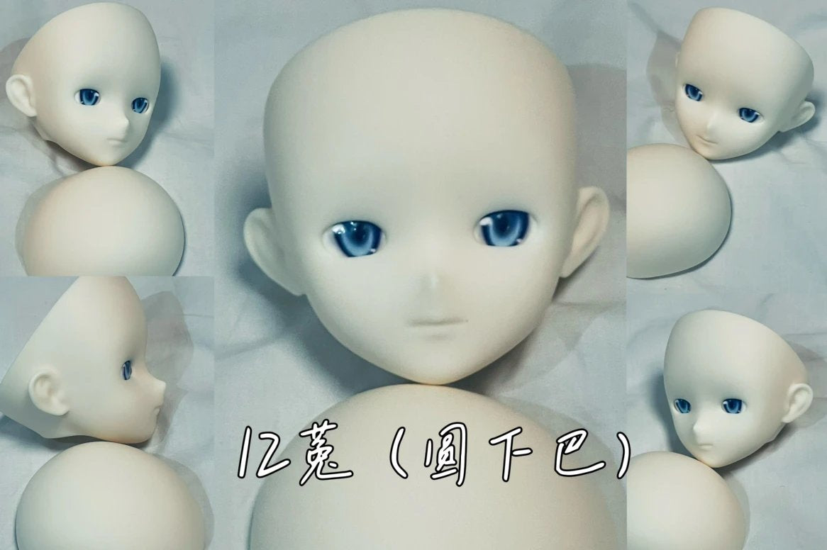 BlackWhite 菟 & 狼12TH.VER 1/4 BJD Head New
