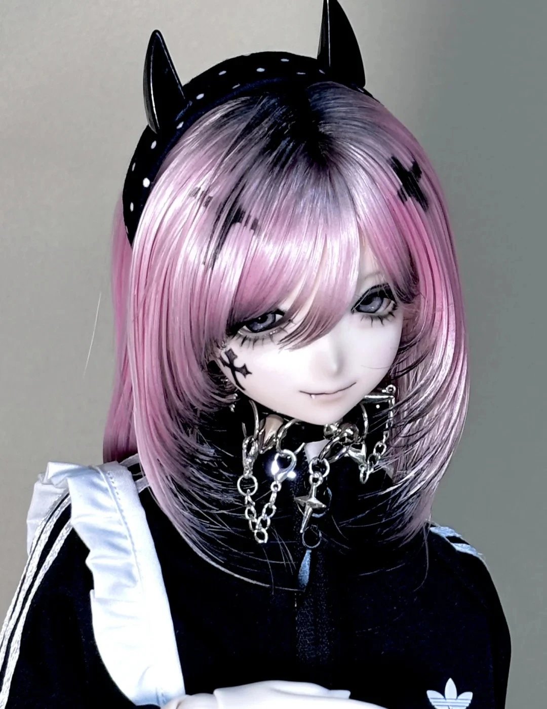 Burnt Duck 1/4 BJD Head Akutagawa Matsuna