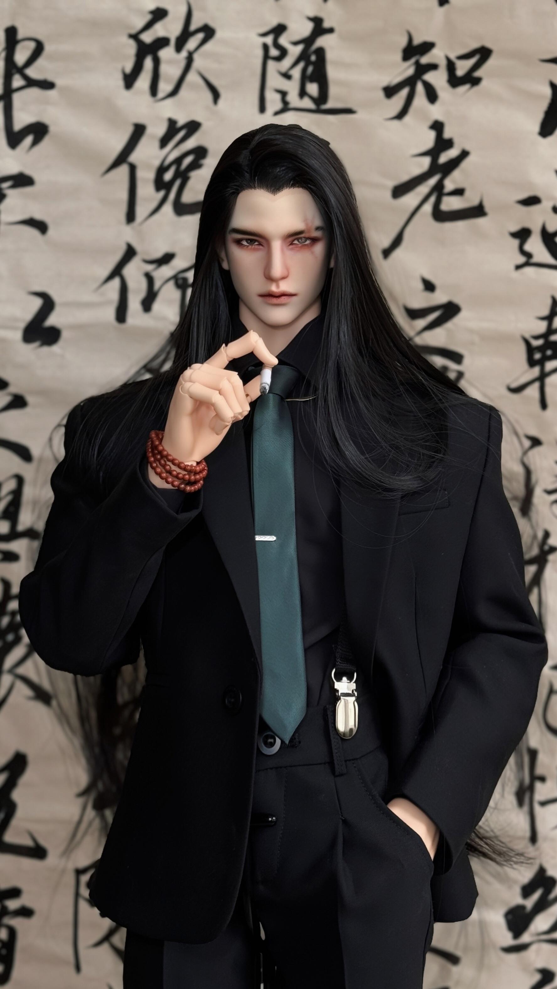 Mottodoll 75cm BJD head GuanHu 6/14开仓