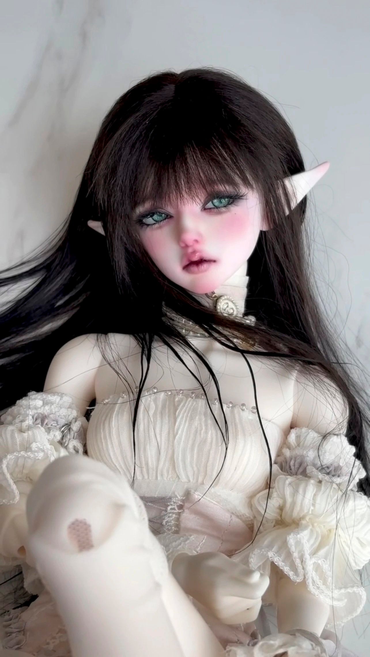 SUE 1/4 BJD head Flora