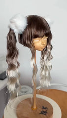 DongYu 1/3 1/4 1/6 Angora Mohair Magnetic Ponytail
