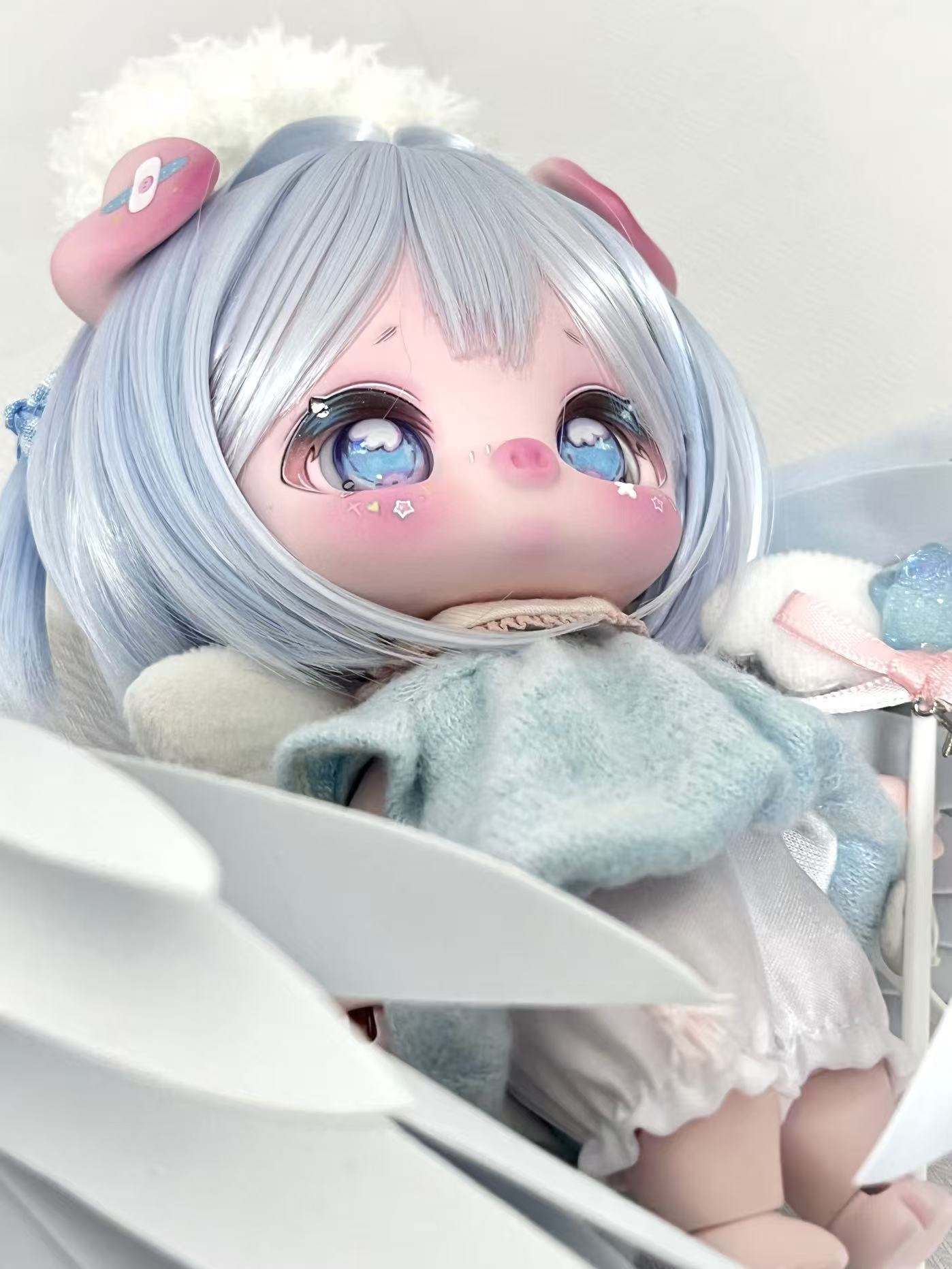 JemmyDoll 1/12 BJD big head full set HuluPig & HuluCat