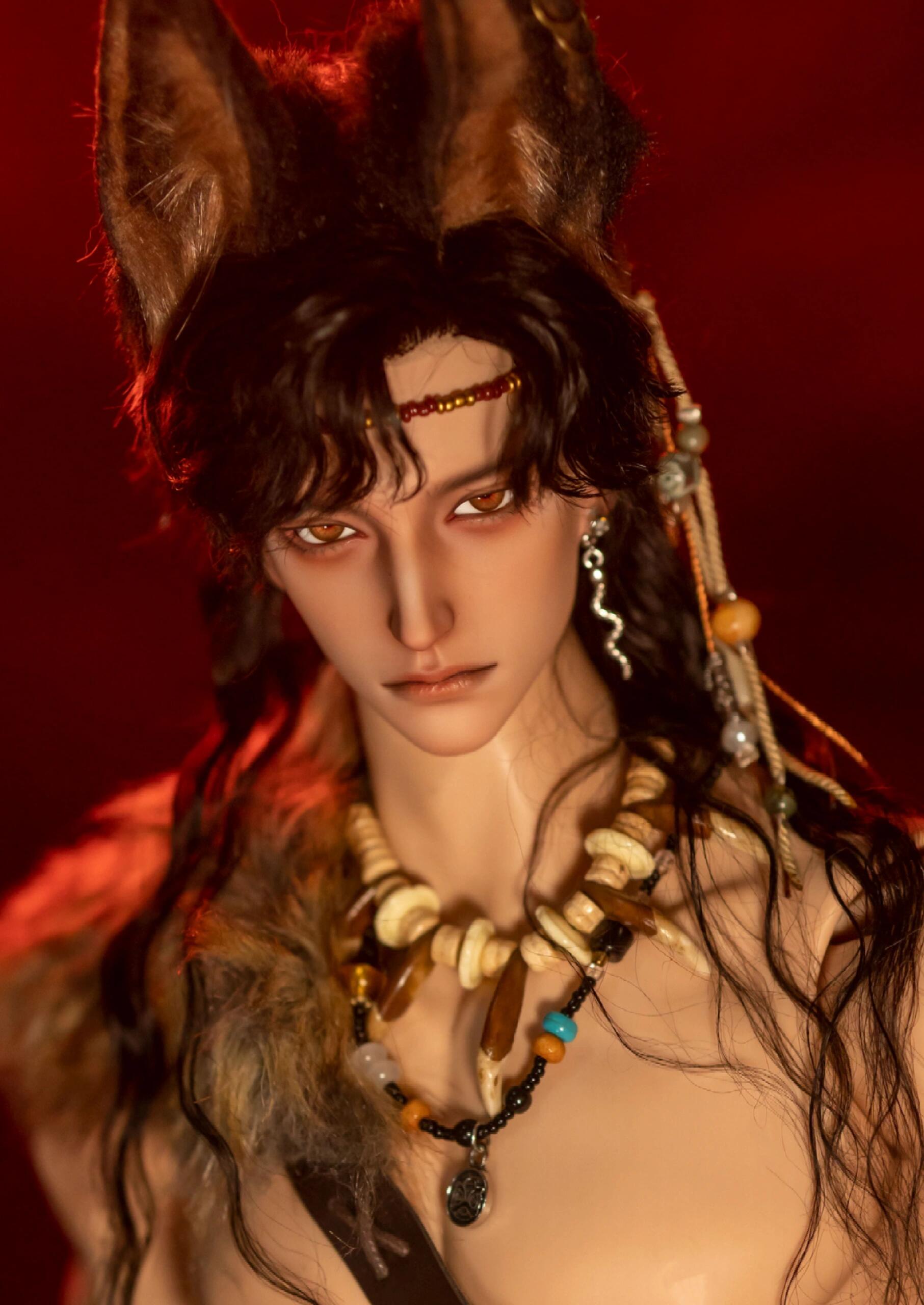 JR 75cm BJD head Reid