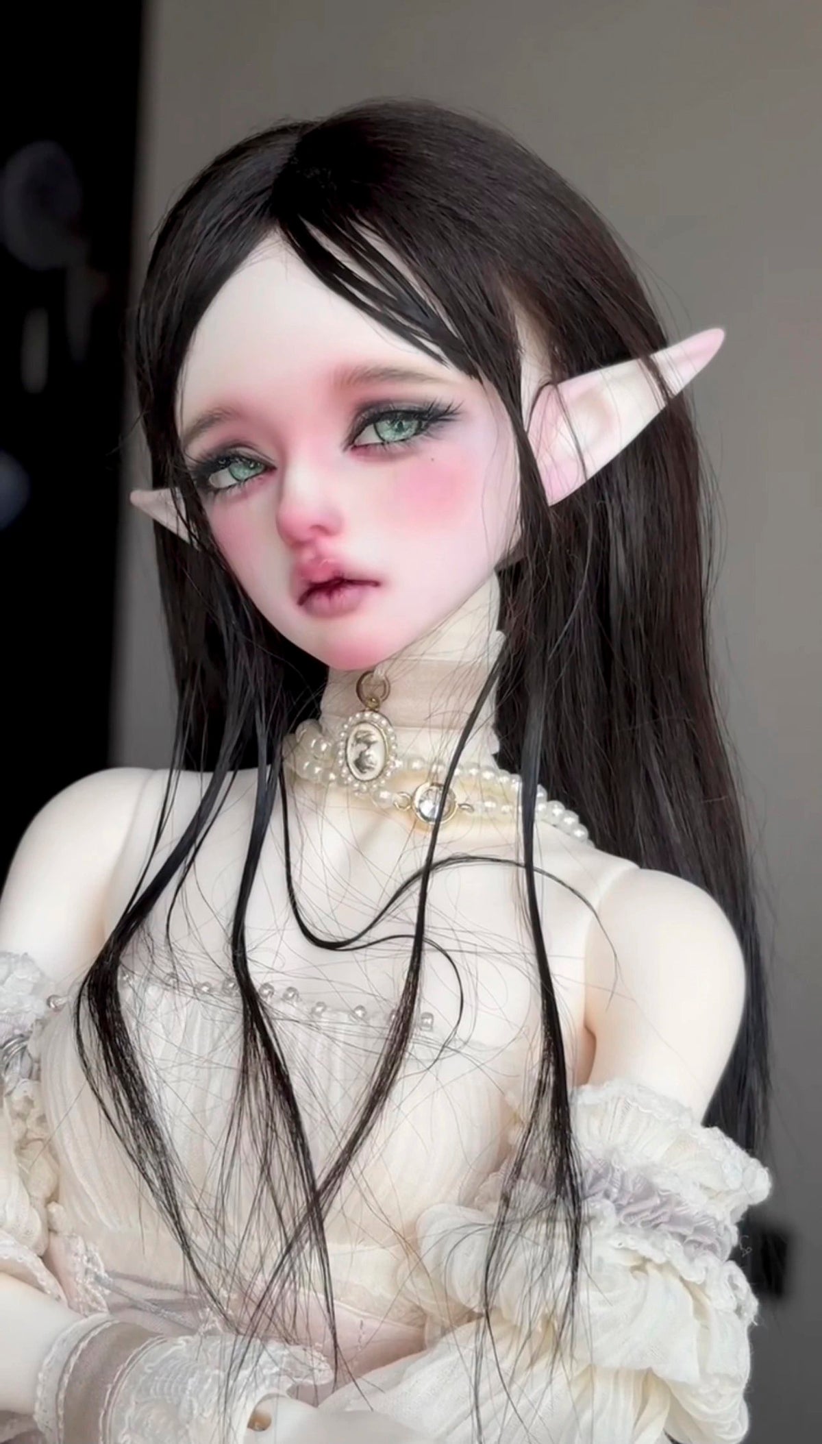 SUE 1/4 BJD head Flora