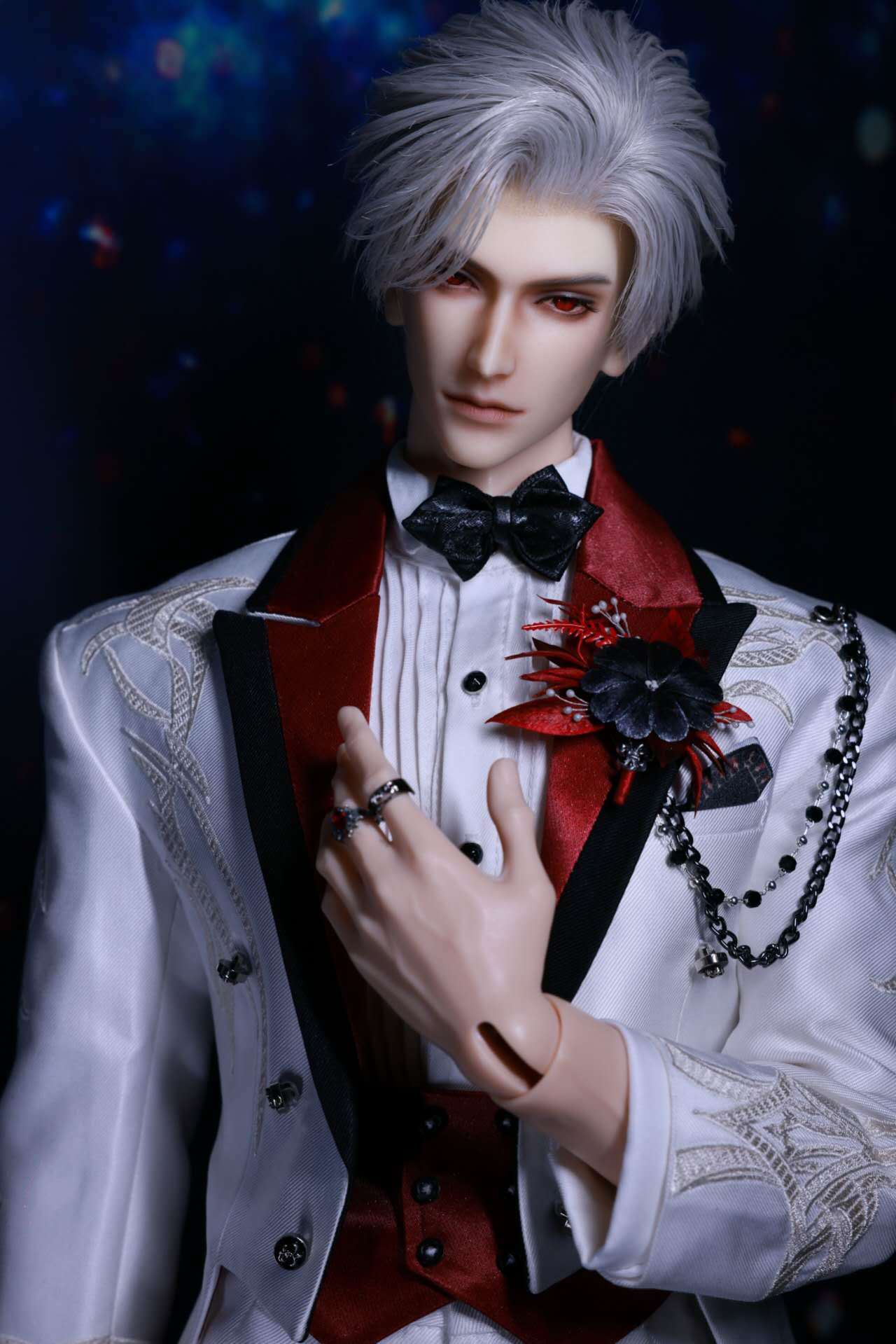 Sylus cos wedding dress 75 77cm BJD clothing full set outfit代购