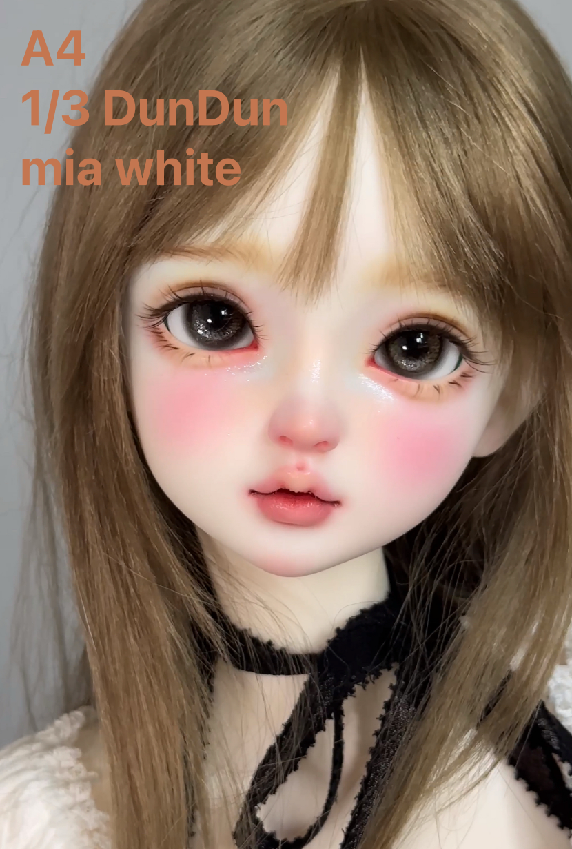 QianQian 1/4 1/3 BJD heads with faceup ready stocks