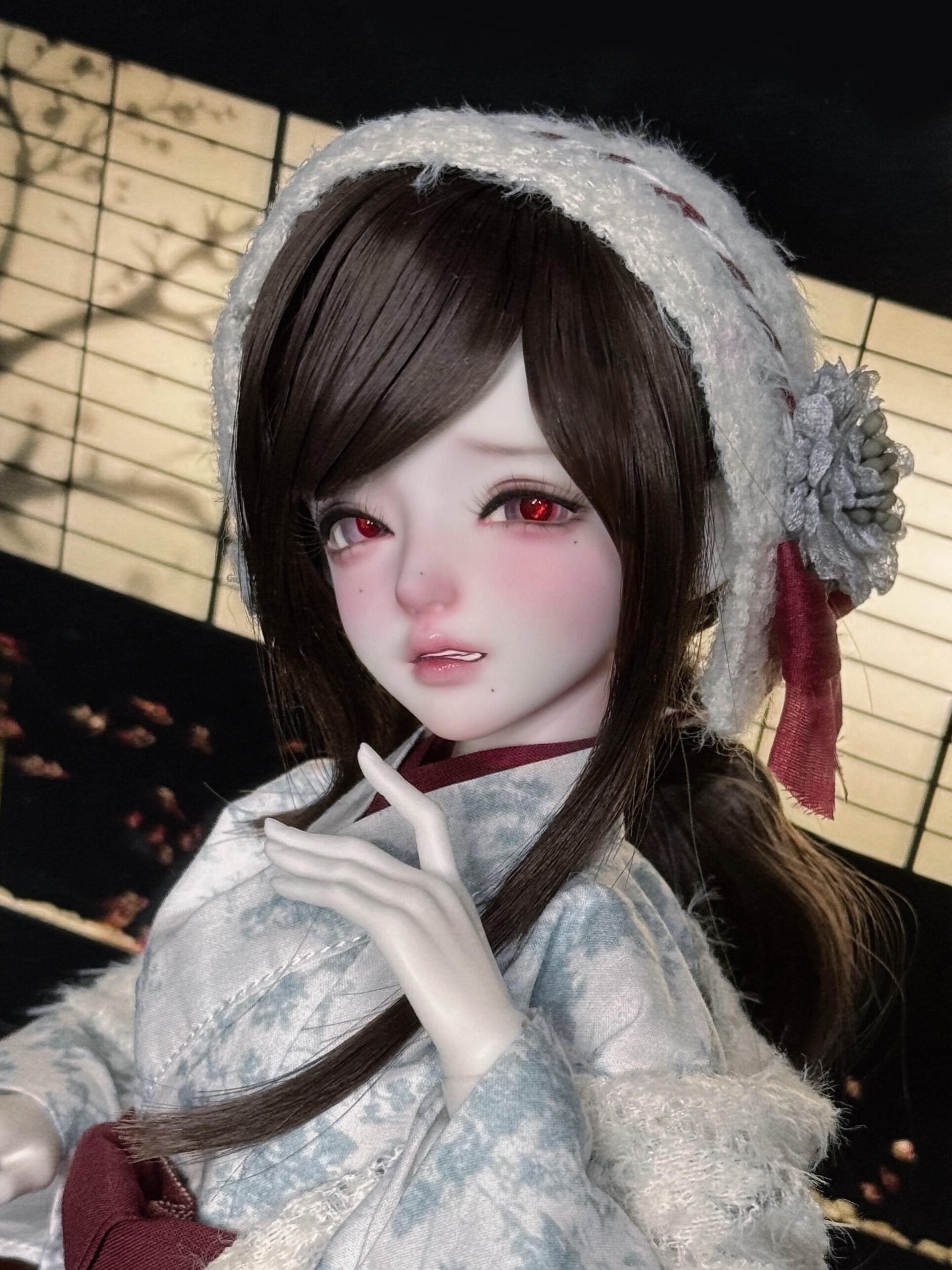 Hole 1/4 bjd head Xu 千早绪