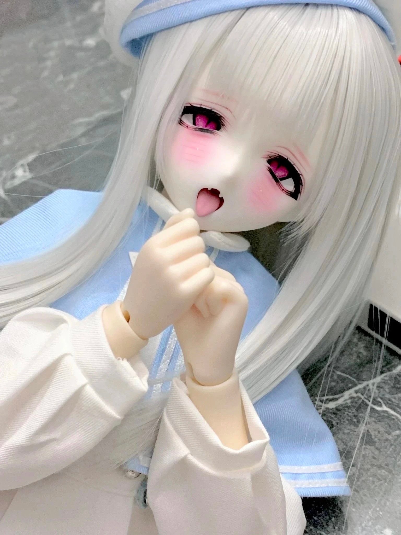 Burnt Duck 1/4 BJD Head Chinaiko
