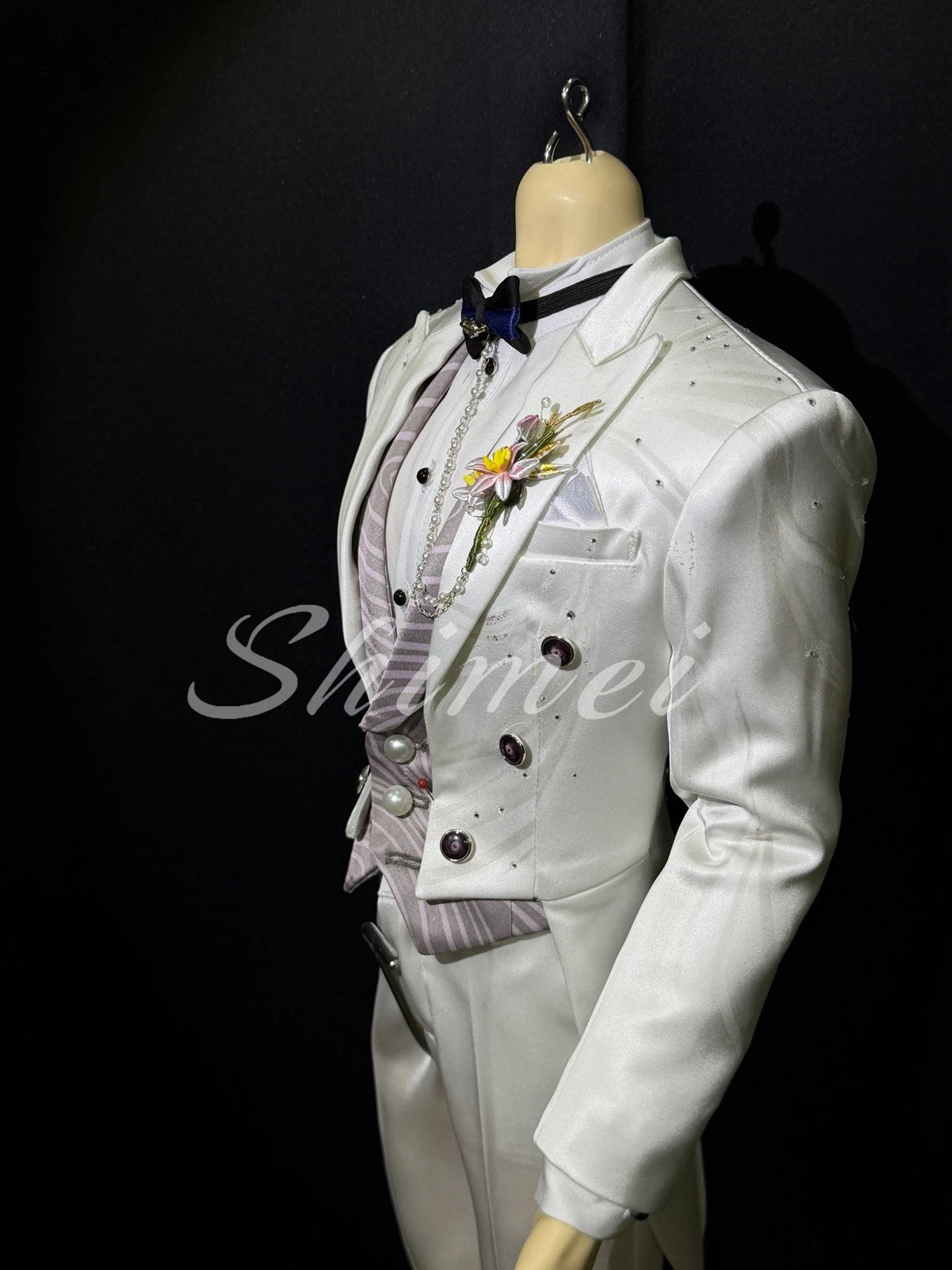 Caleb cos wedding dress 77cm BJD clothing full set outfit仅代购