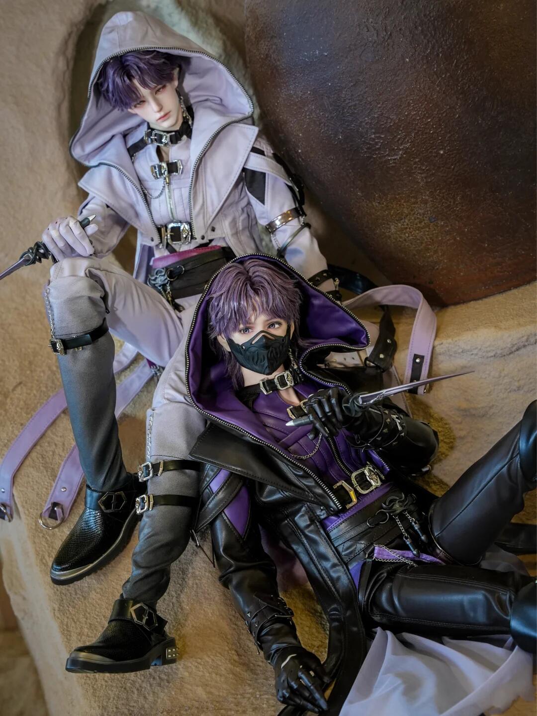 Rafayel Cos 75cm 77cm deep sea suit BJD outfits代购