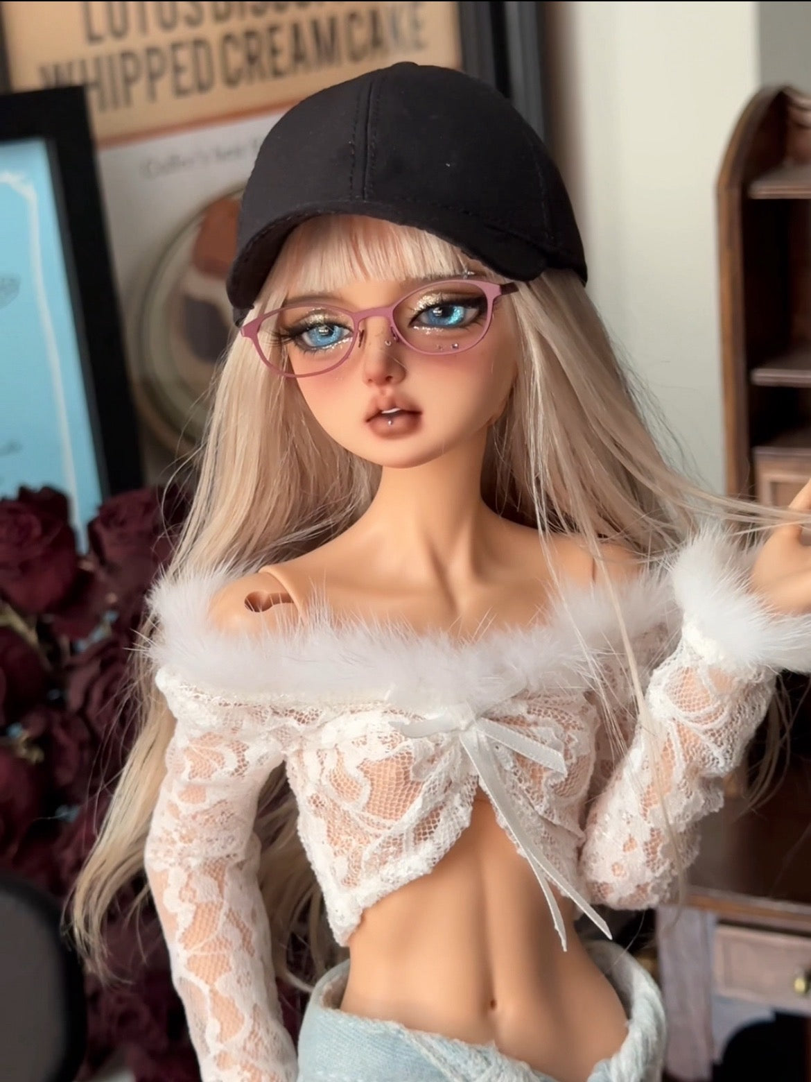 Dollipop 1/4 BJD Head Anqiqi