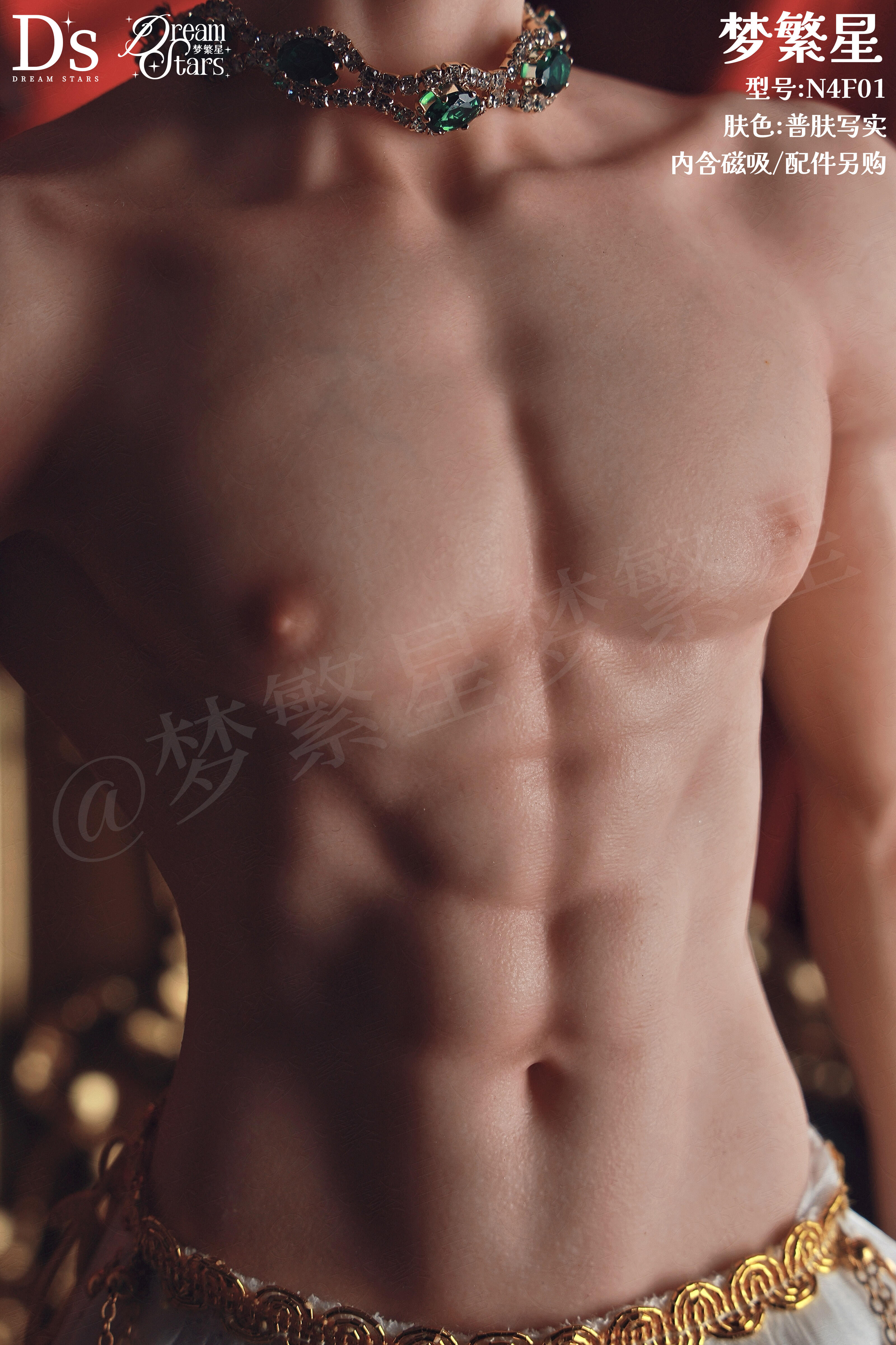 DreamStar 1/4 male Silicone body