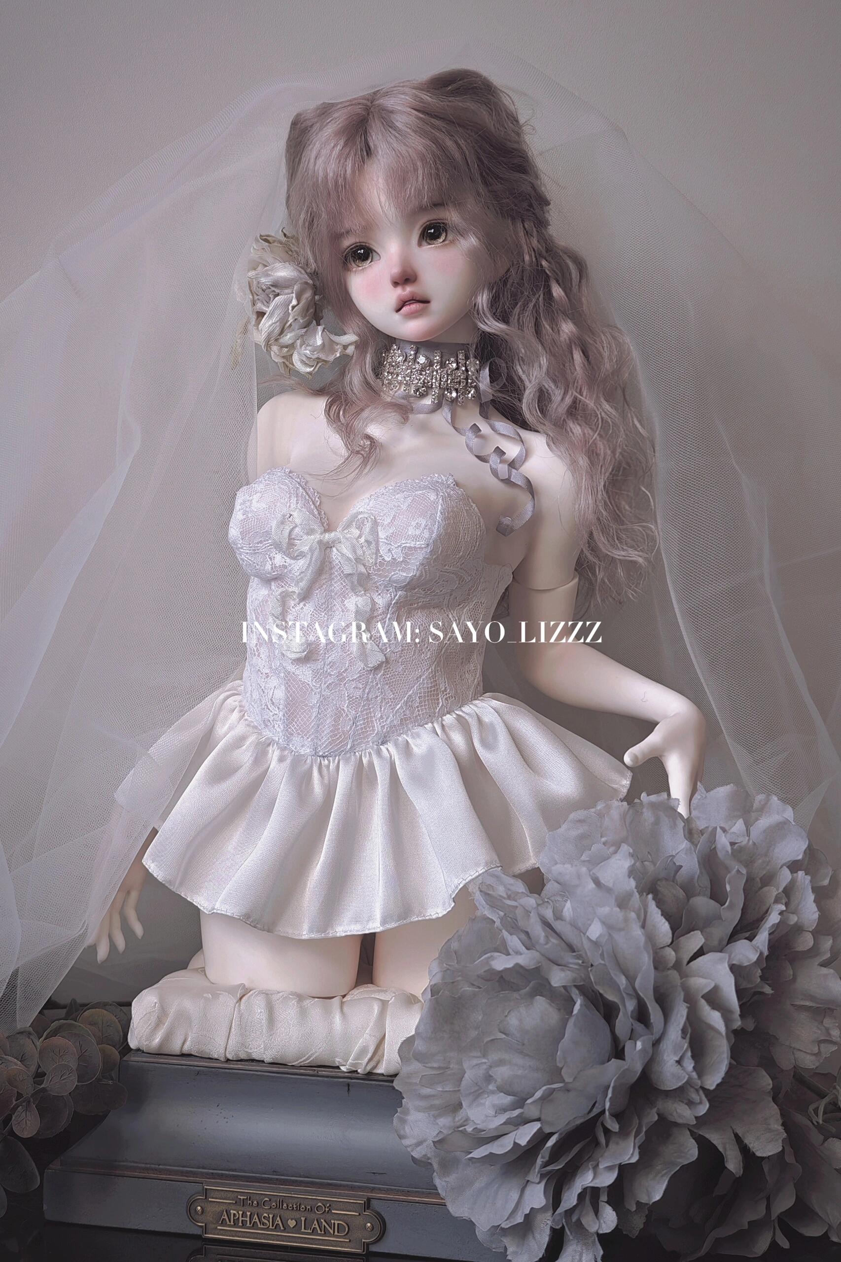 AphasiaLand extra arms for 1/4 1/3 Freya BJD bust