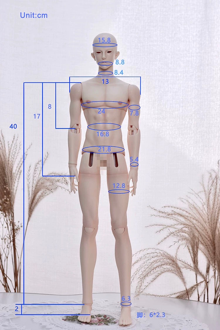 Full set 1/4 BJD cos Rafayel high-end version