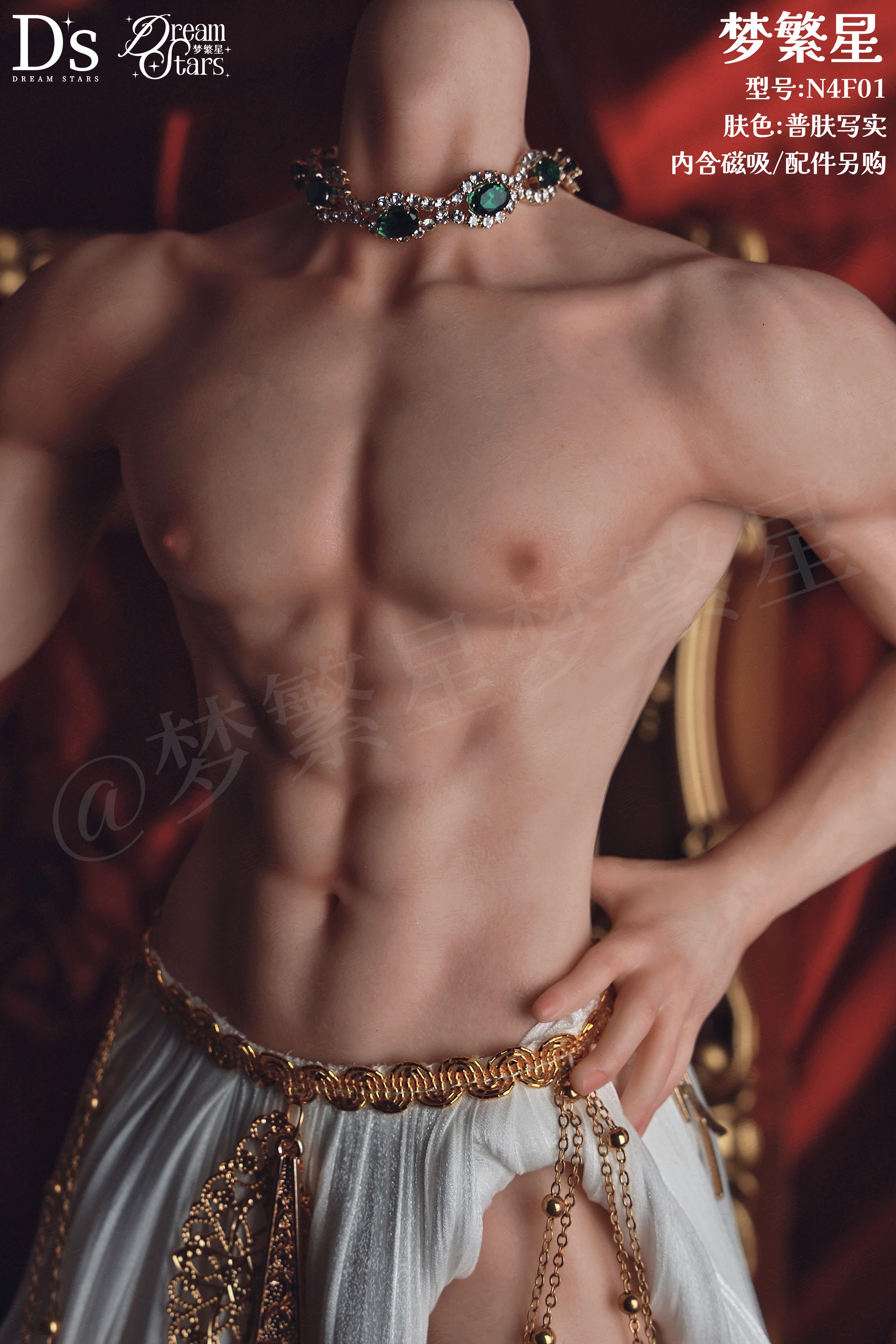 DreamStar 1/4 male Silicone body