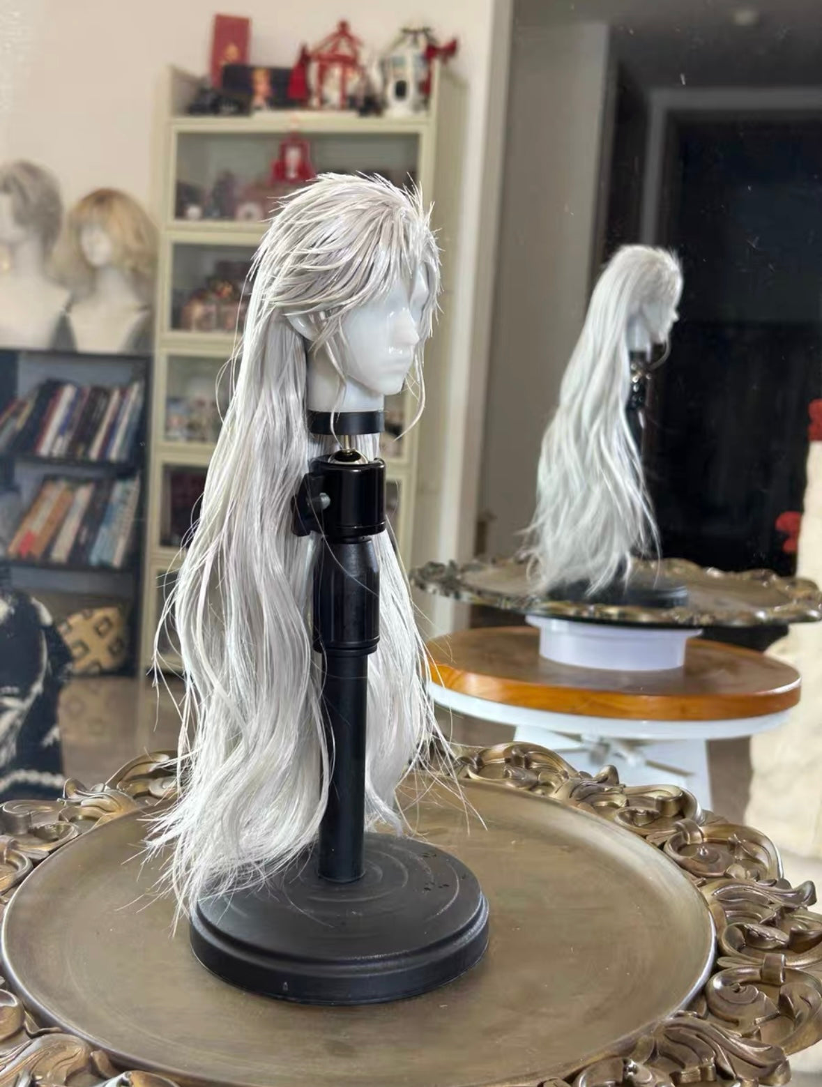 Sylus cos 75cm bjd long wig new代购