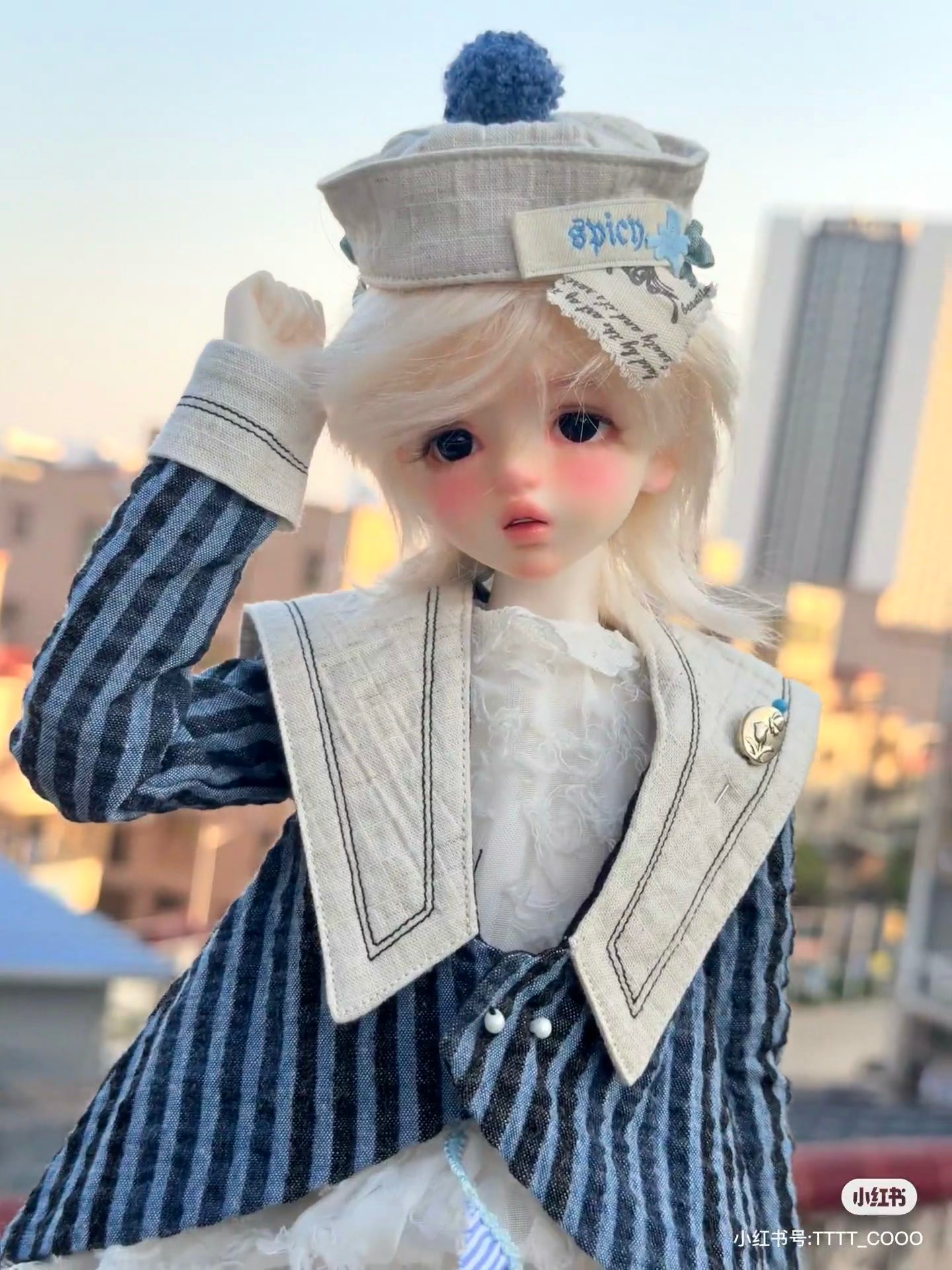 COOO 1/4 1/3 BJD head Hikiri