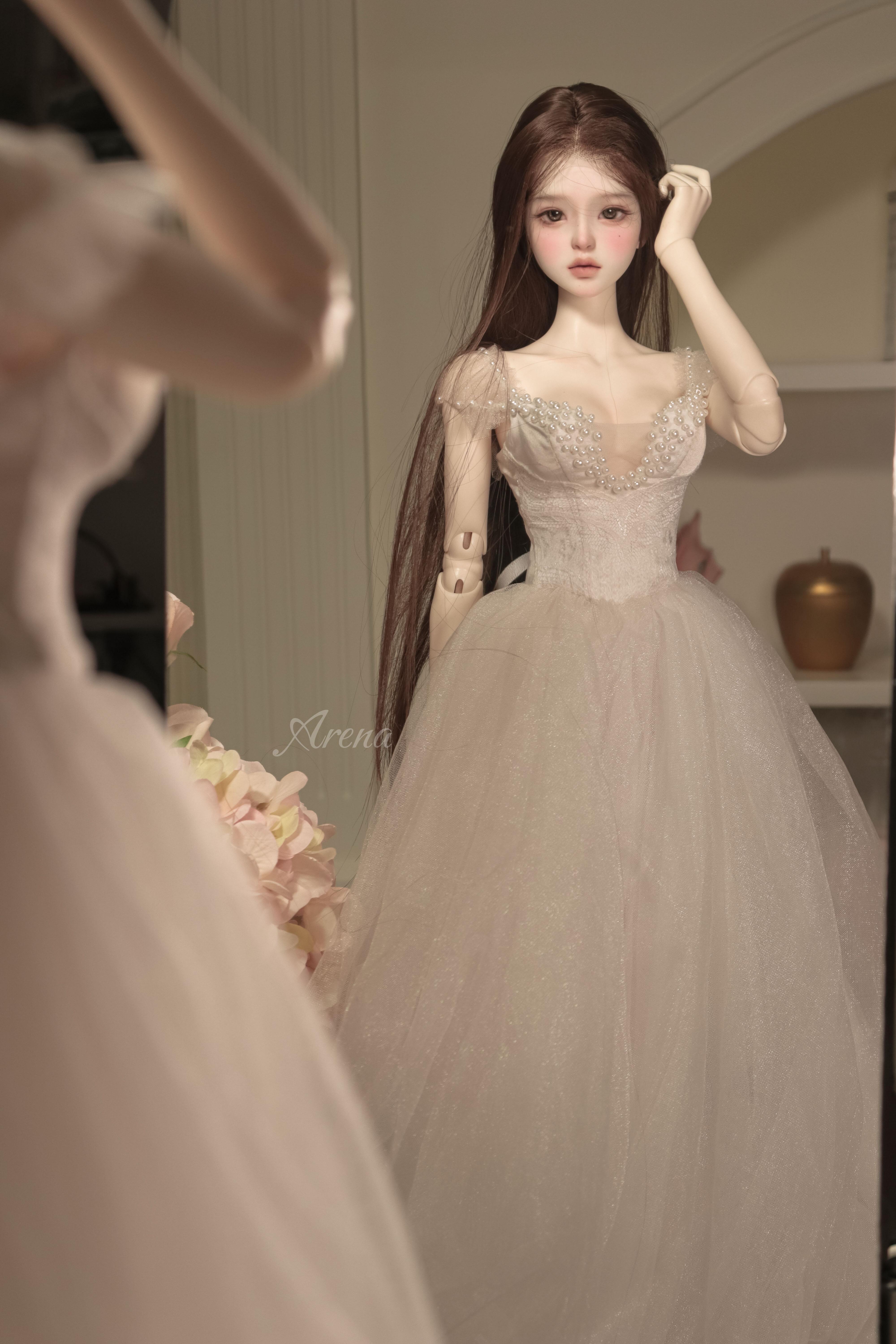 QianQian 1/3 BJD Head Erela & Arena