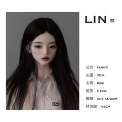 FANFF HAI｜YUE｜LIU｜LIN 1/3 BJD Head