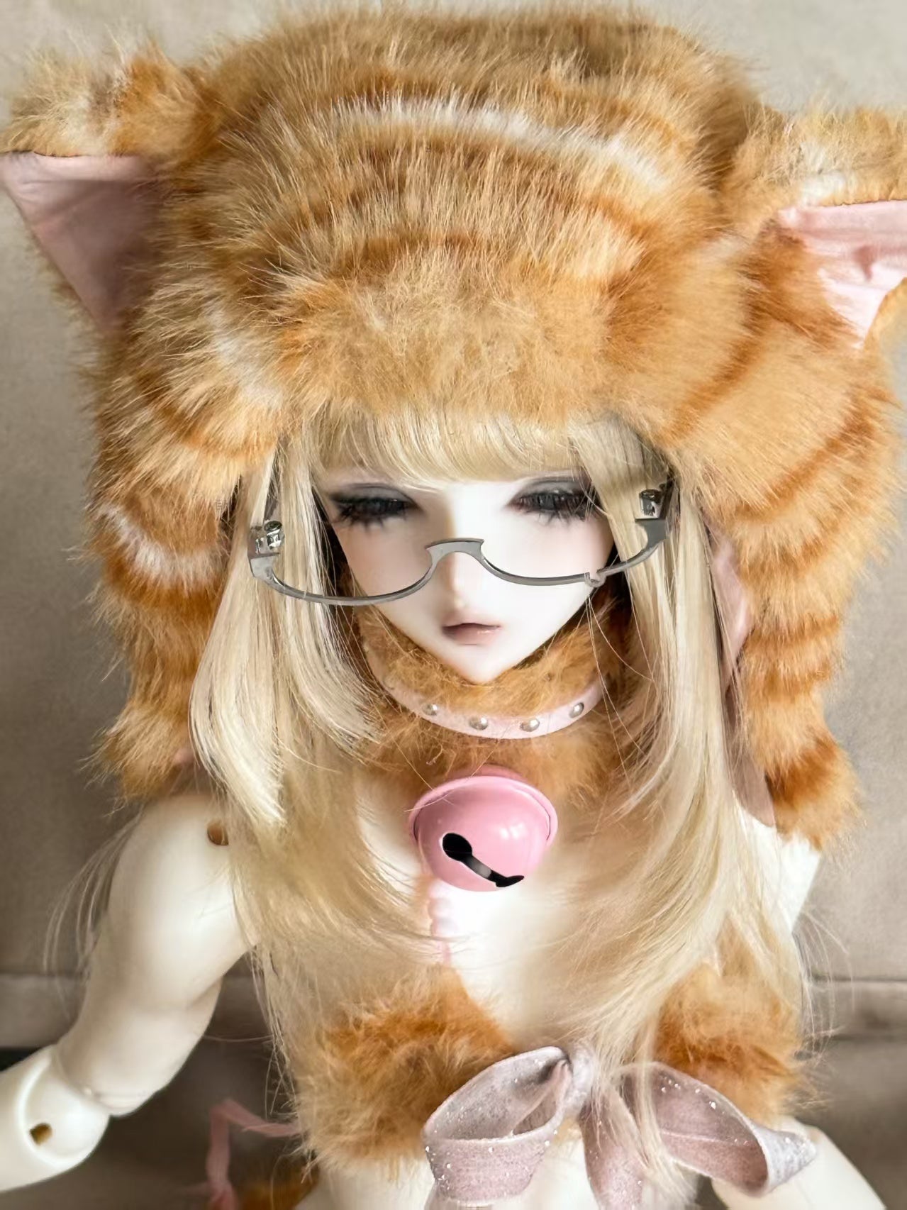 MiniLee 1/4 bjd head Olden QiuLiHua half sleeping
