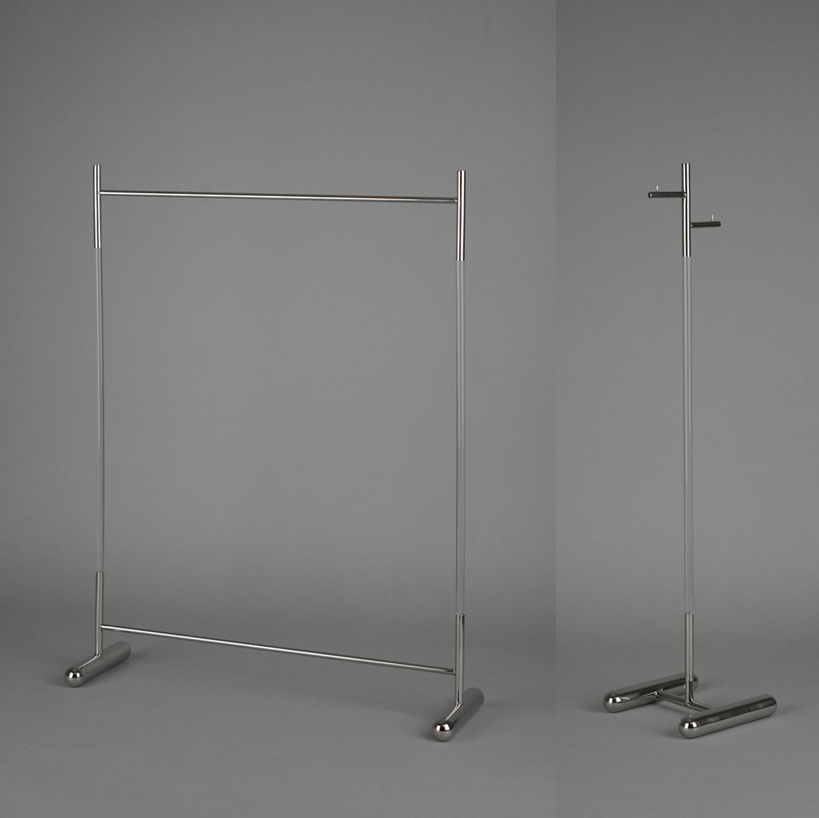 Fanff 68-75cm BJD floor-standing stainless steel clothes rack