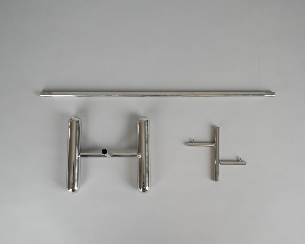 Fanff 68-75cm BJD floor-standing stainless steel clothes rack