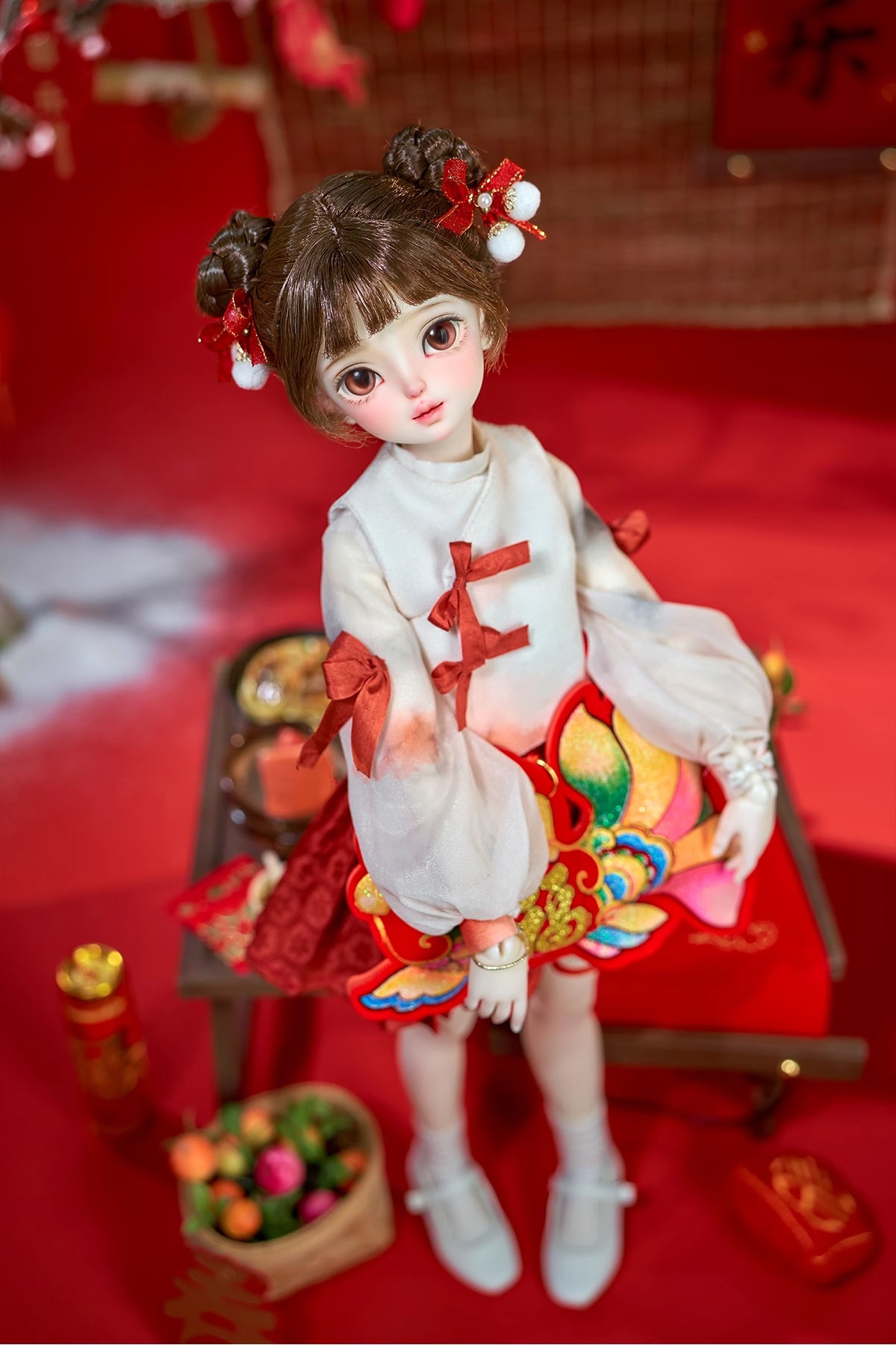 Fatemoons 1/4 bjd head XiaoLi & HuPo