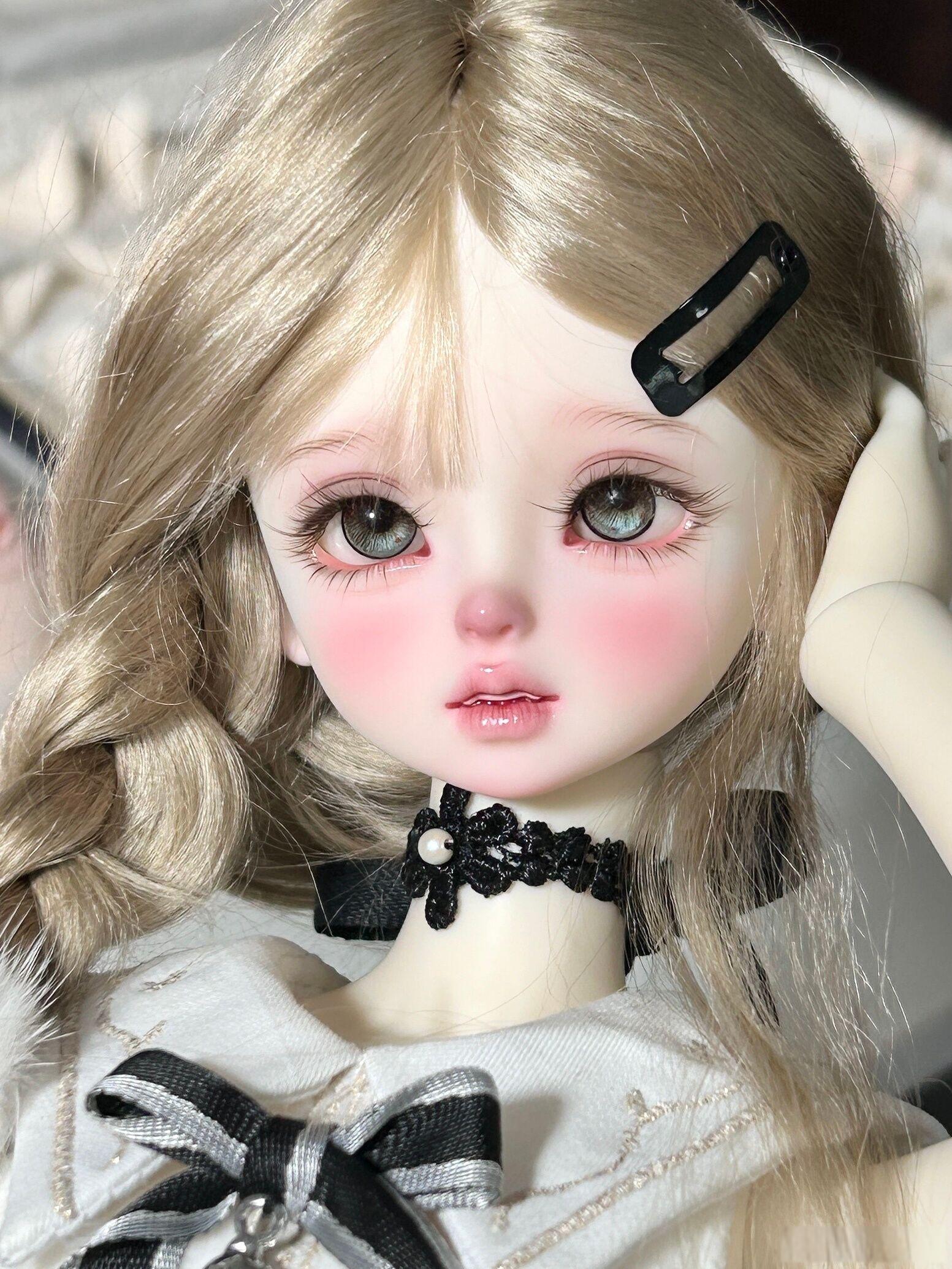 YuPian 1/4 Glutinous Camellia BJD Head