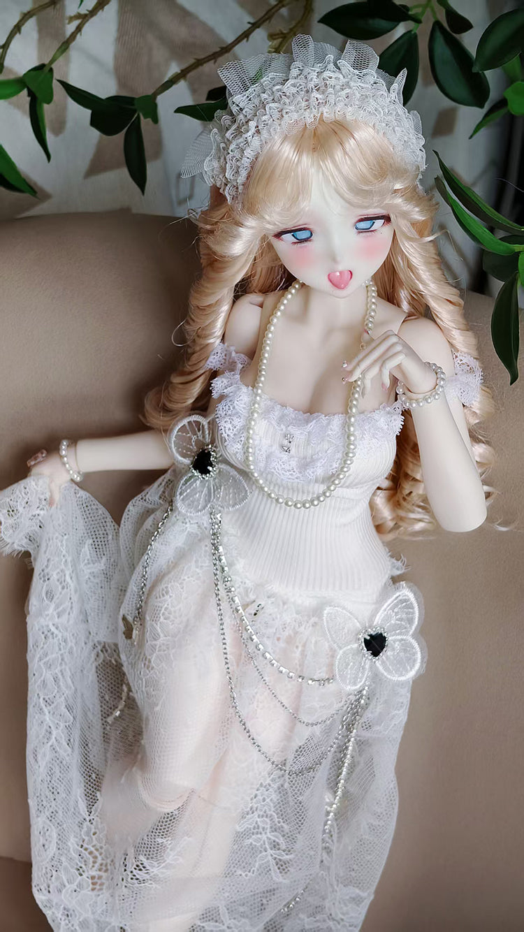 Forest Rabbit 1/4 BJD nude head