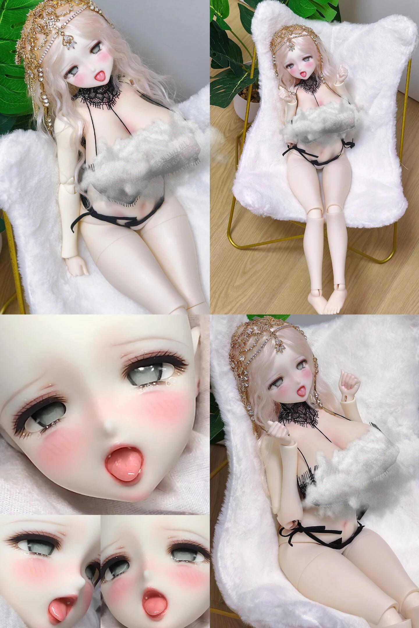 Forest Rabbit 1/4 BJD nude head