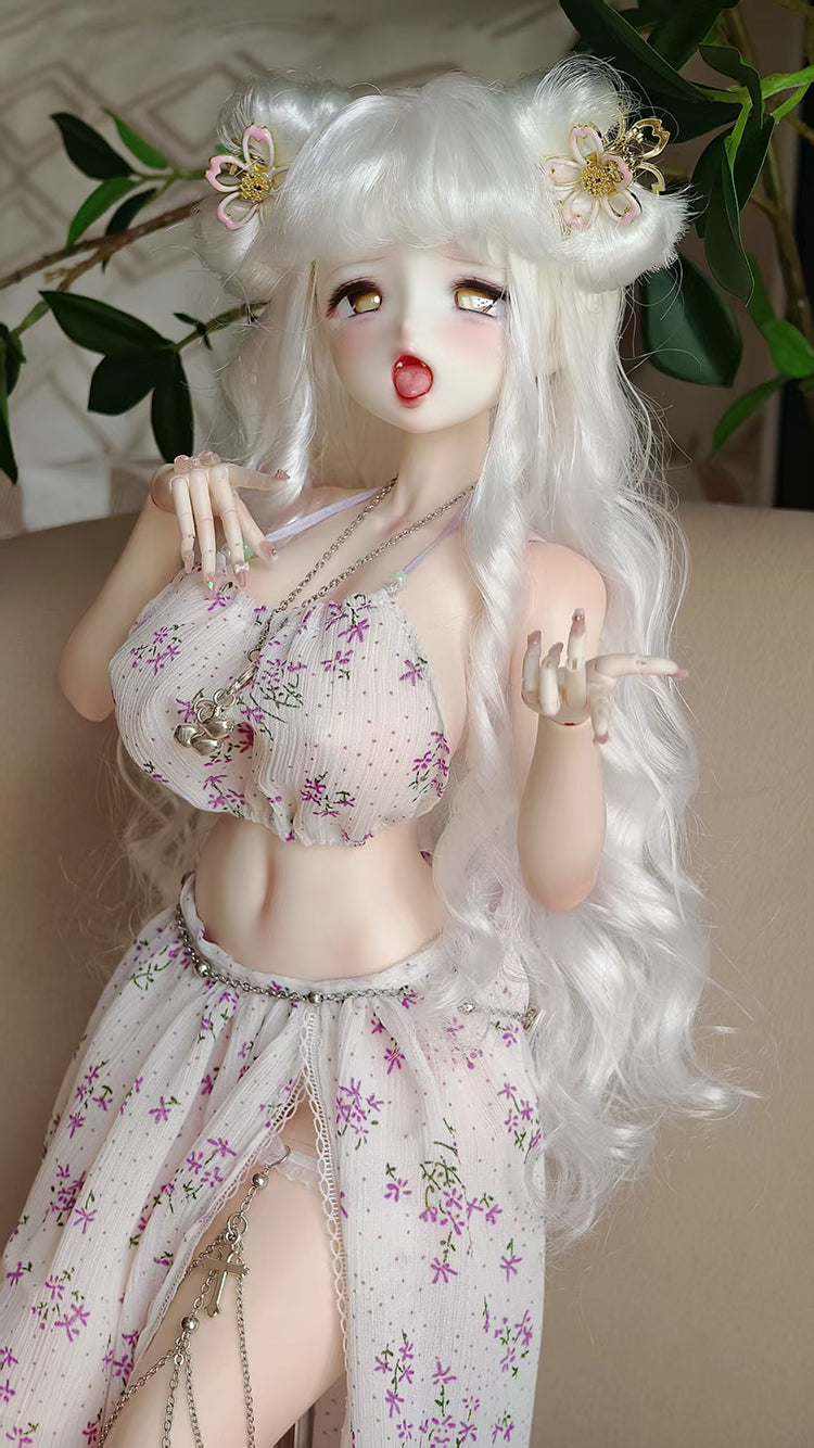Forest Rabbit 1/4 BJD nude head