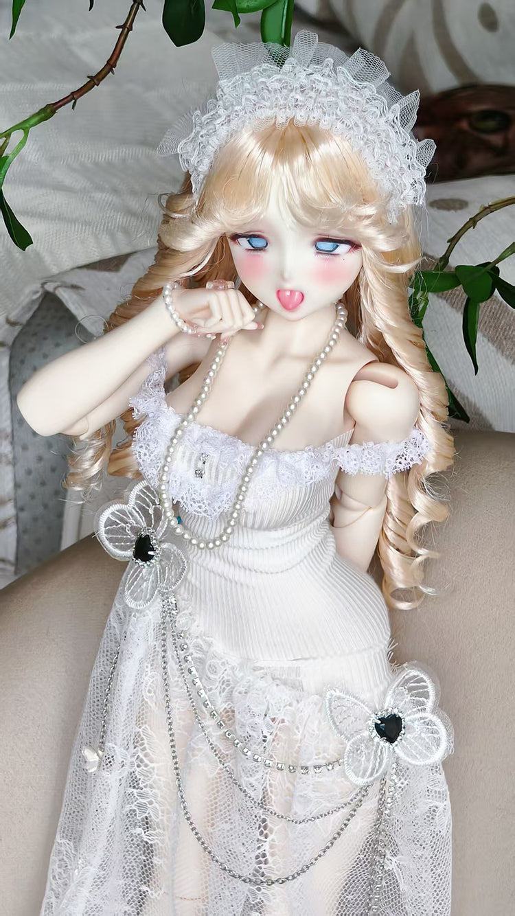 Forest Rabbit 1/4 BJD nude head