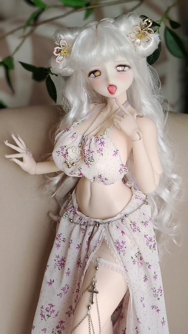 Forest Rabbit 1/4 BJD nude head