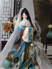 GuangYin 1/4 BJD head ShuYan & ShuLi