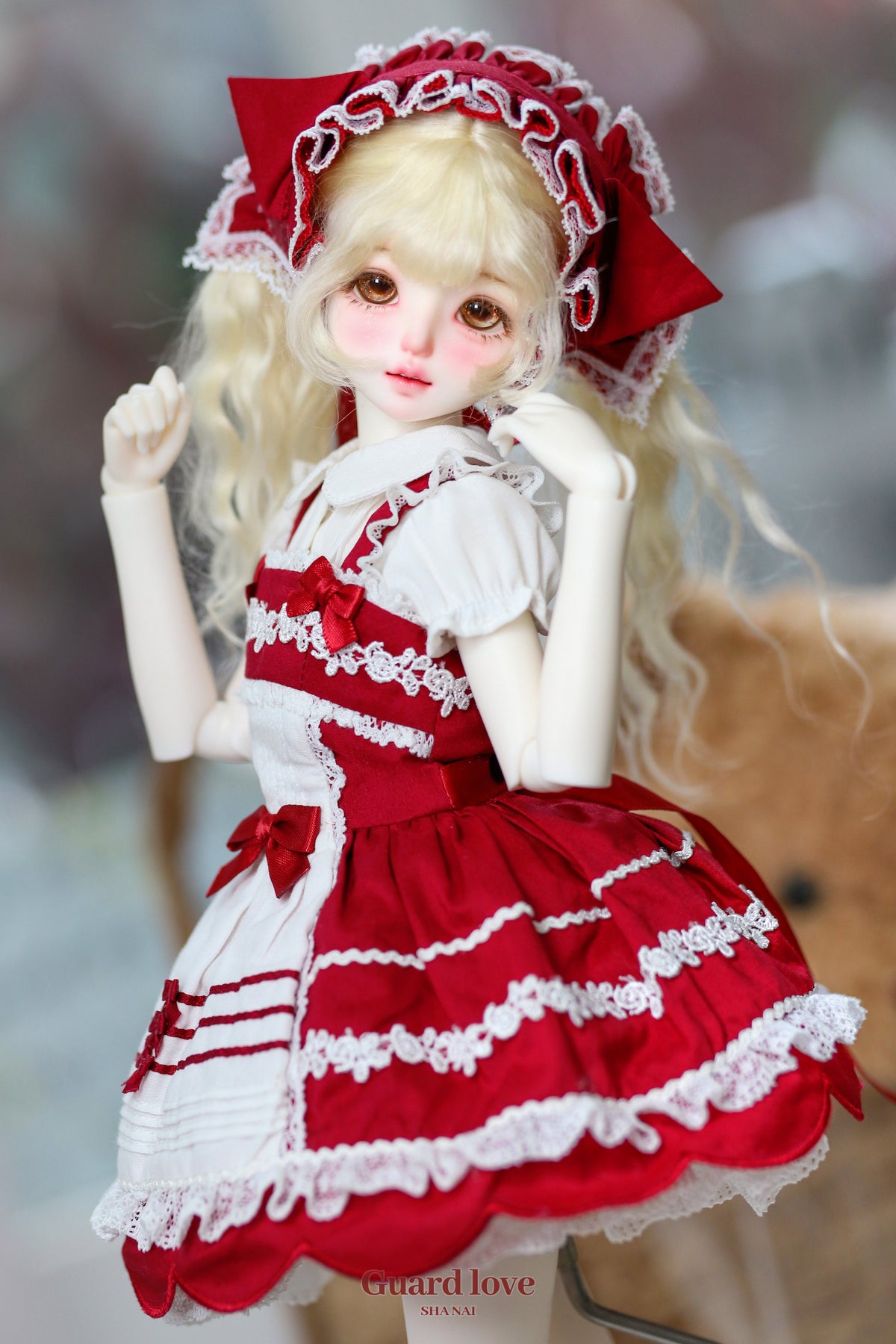 Guard-Love 1/4 BJD nude doll ShaNai