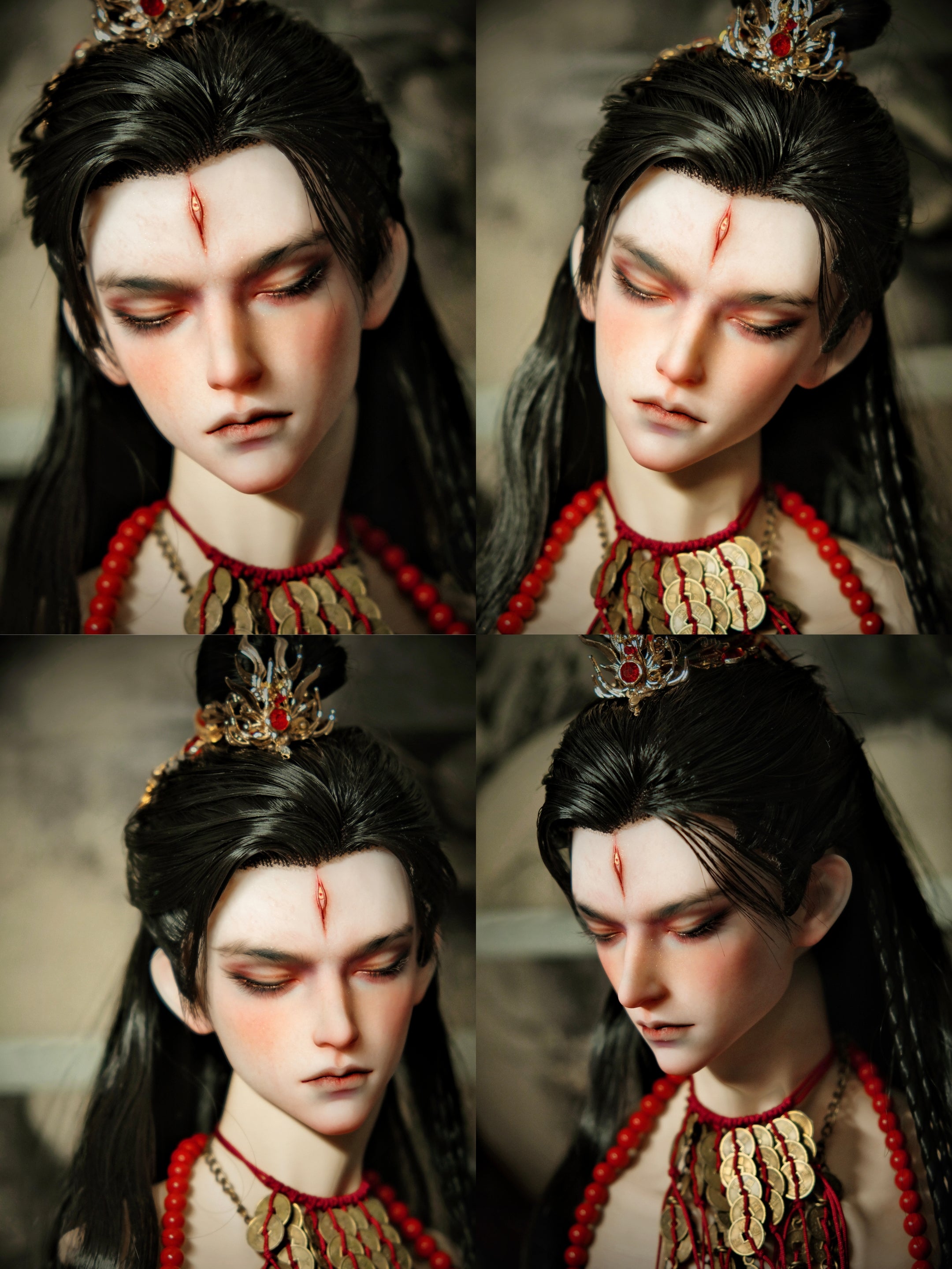 HeySheep 1/4 70cm 75cm BJD head LongYu