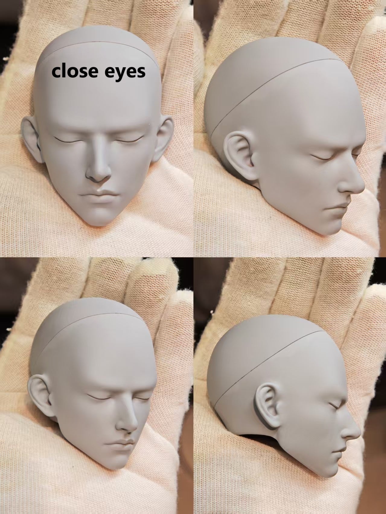 HeySheep 1/4 70cm 75cm BJD head LongYu