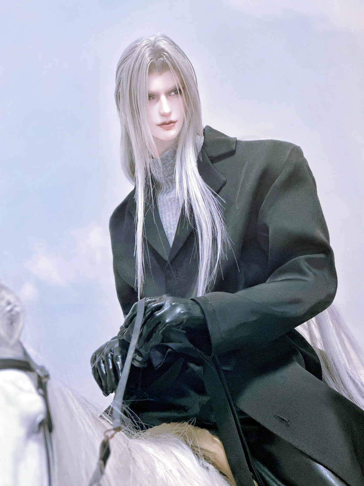 Full set 75cm bjd cos Sephiroth