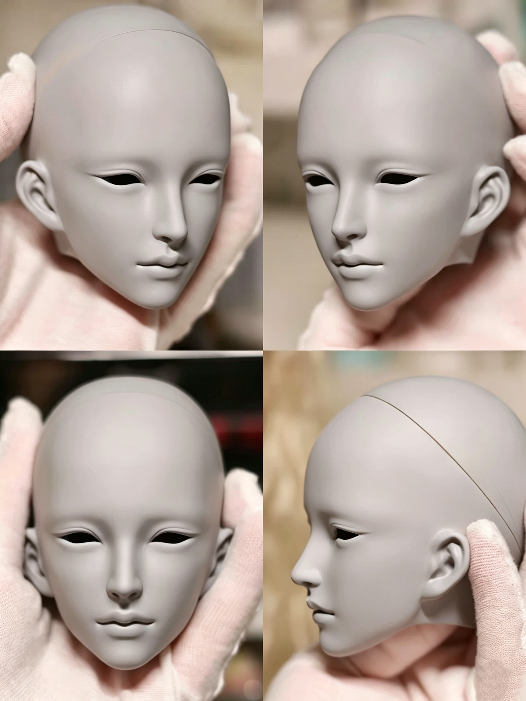 Gudoll 1/4 1/3 BJD head QianSui