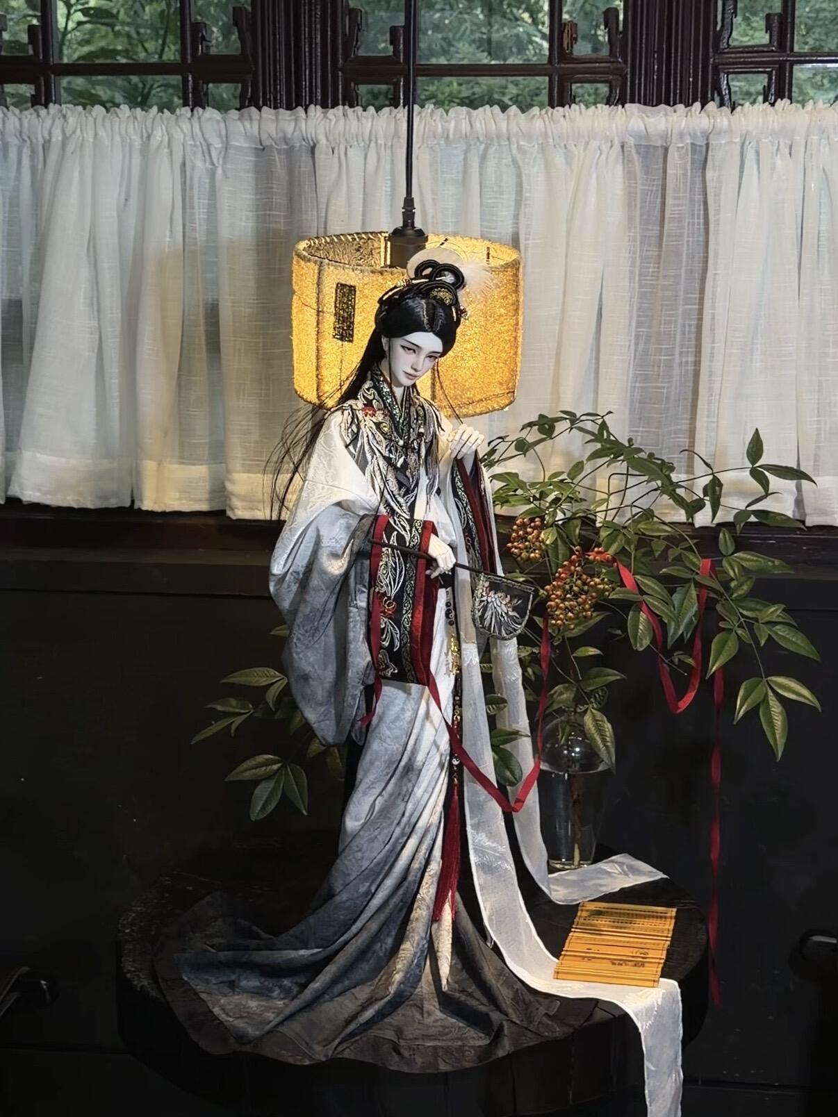ShiJiu 70-77cm《Crane in the Inkstone》BJD outfits