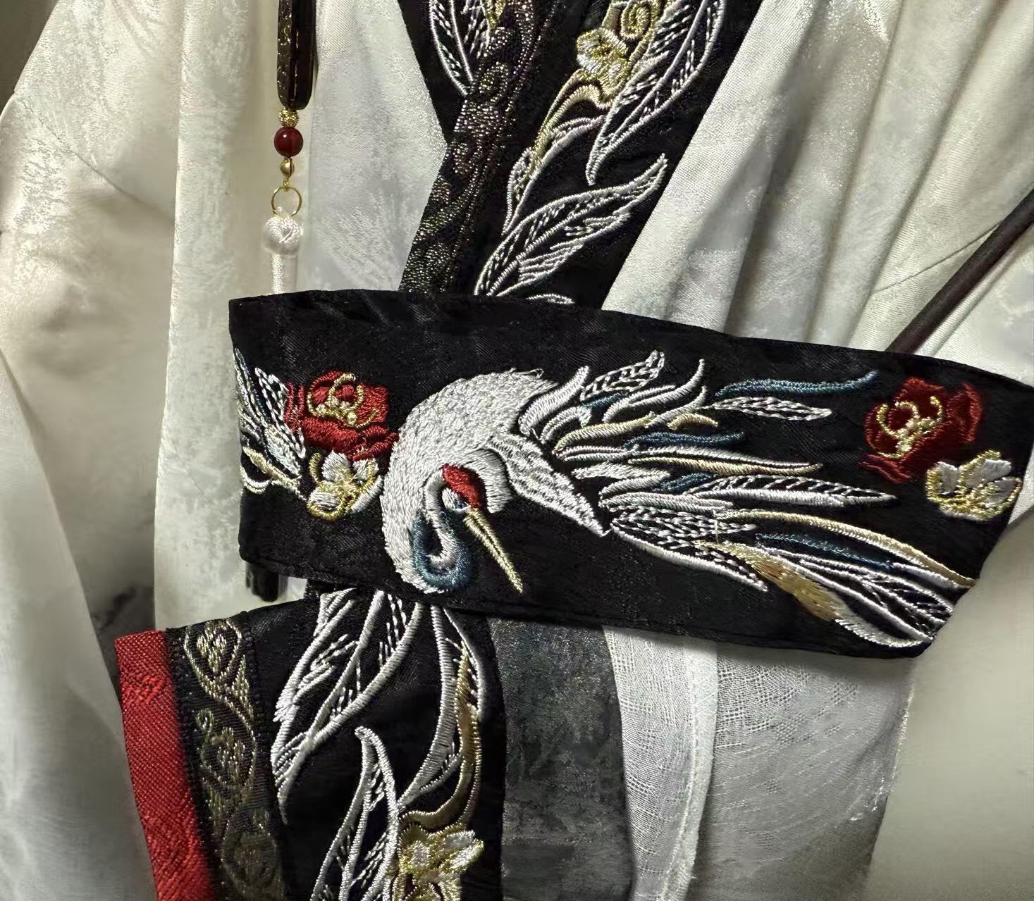 ShiJiu 70-77cm《Crane in the Inkstone》BJD outfits