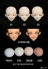 JR 1/3 BJD head Kiru 68-70cm