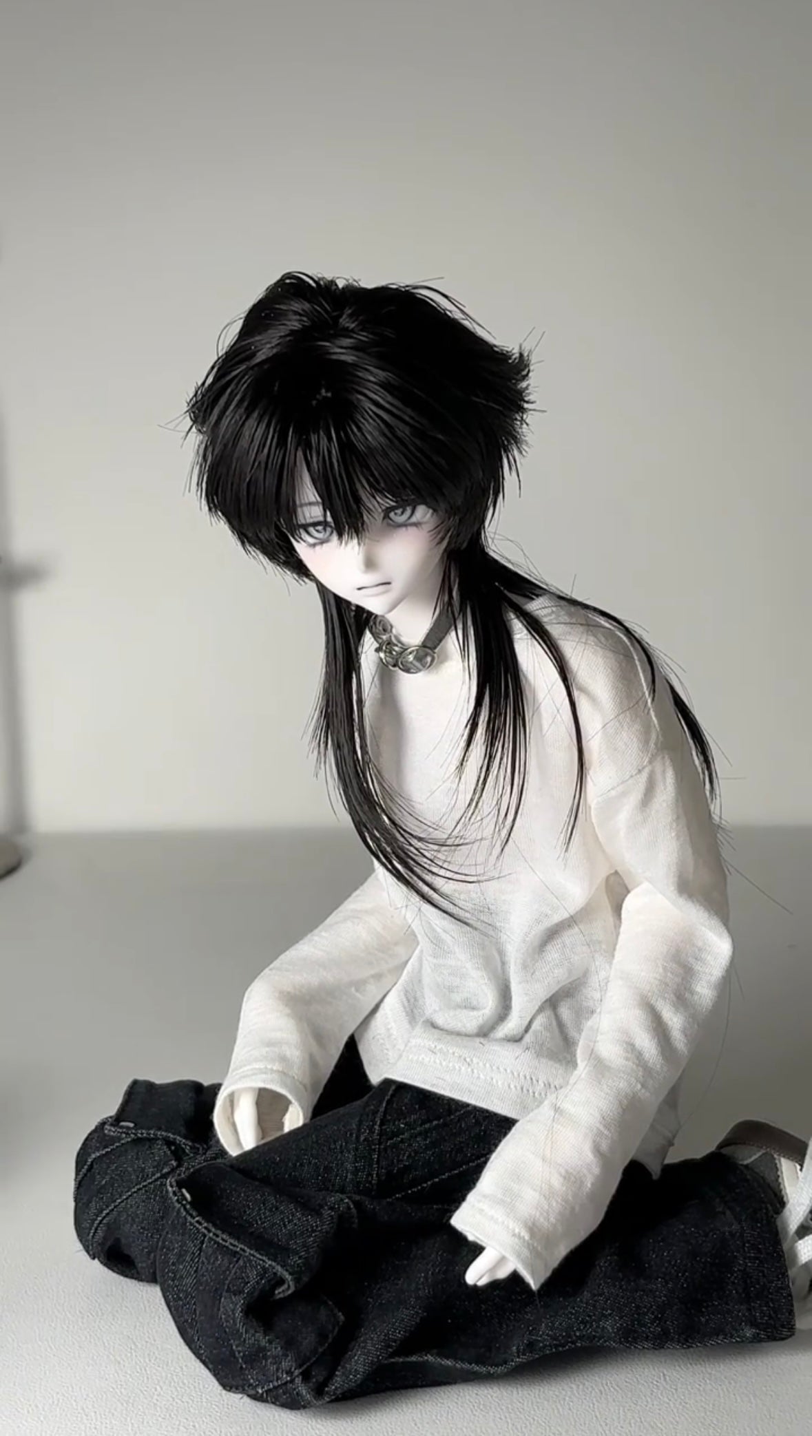 JiaoJiang 1/4 bjd head full set XiaoCong & XiaoFu