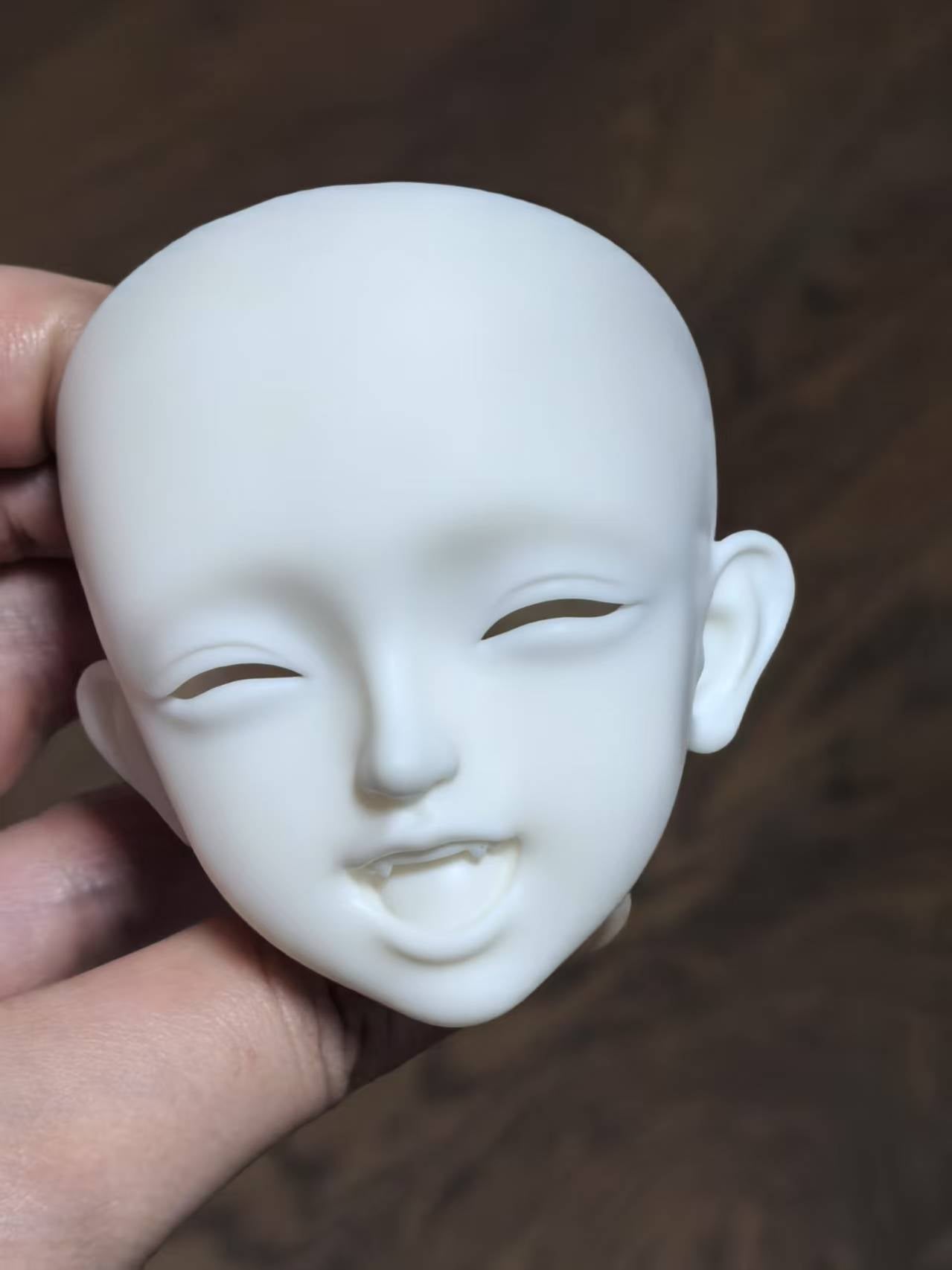 Lalunadoll 1/4 BJD head Kitty Bean & Rice cake body