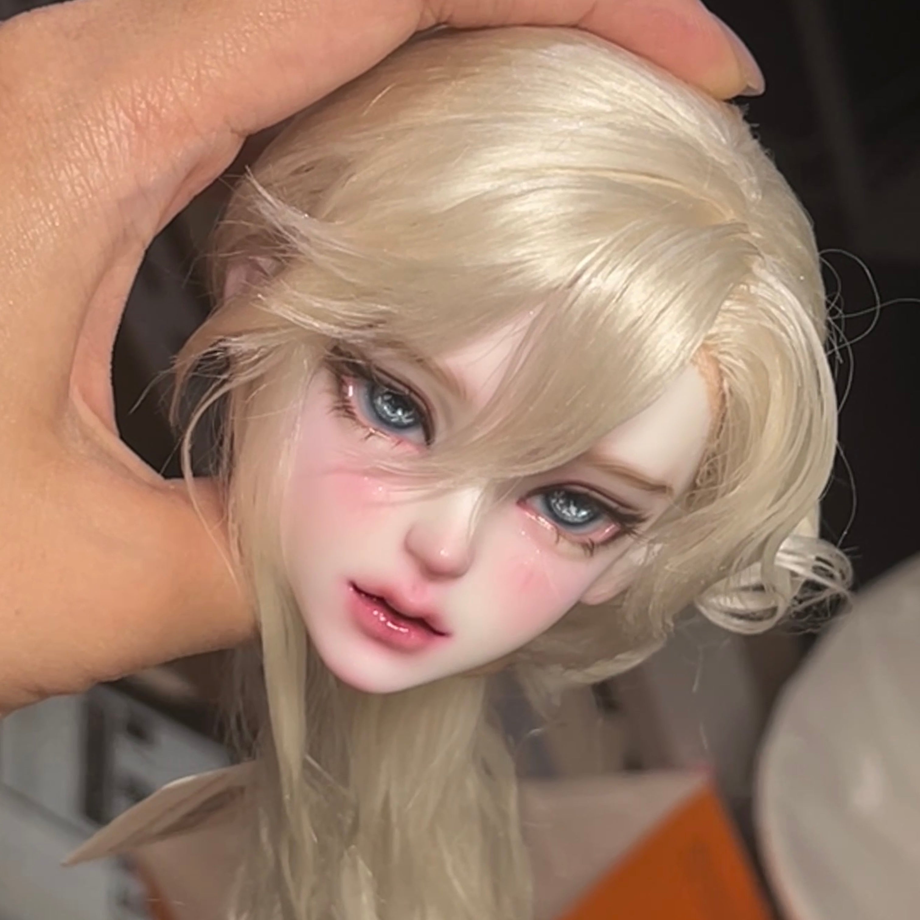 LizDoll 1/4 bjd head Velvet